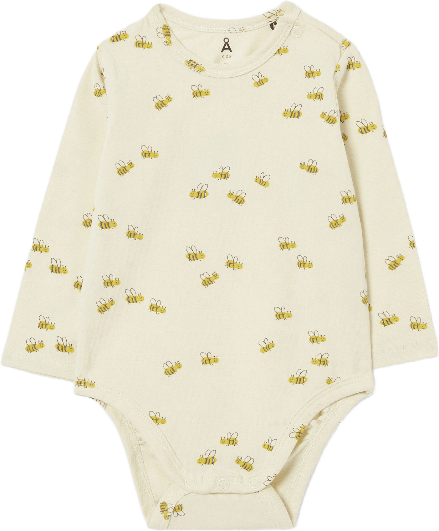 Body i ekologisk bomull BRILLO, från Åhléns, i färgen Turtledove.