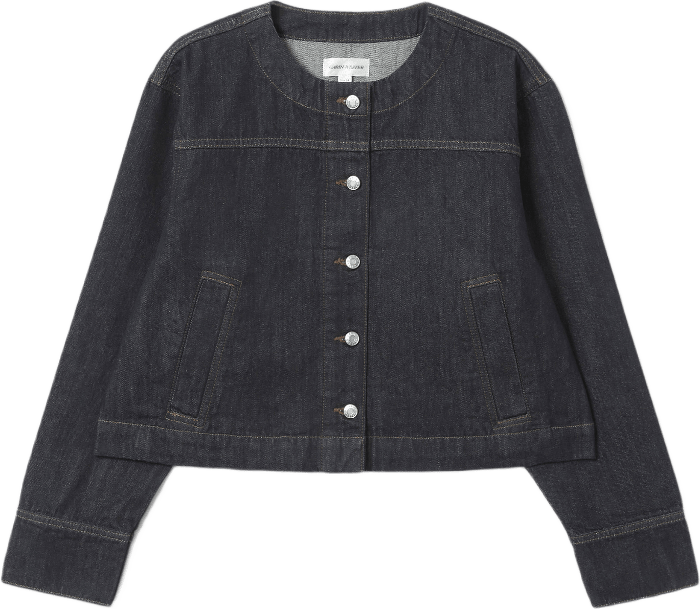 Jeansjacka SAM, från Carin Wester, i färgen Rinse Wash Indigo.