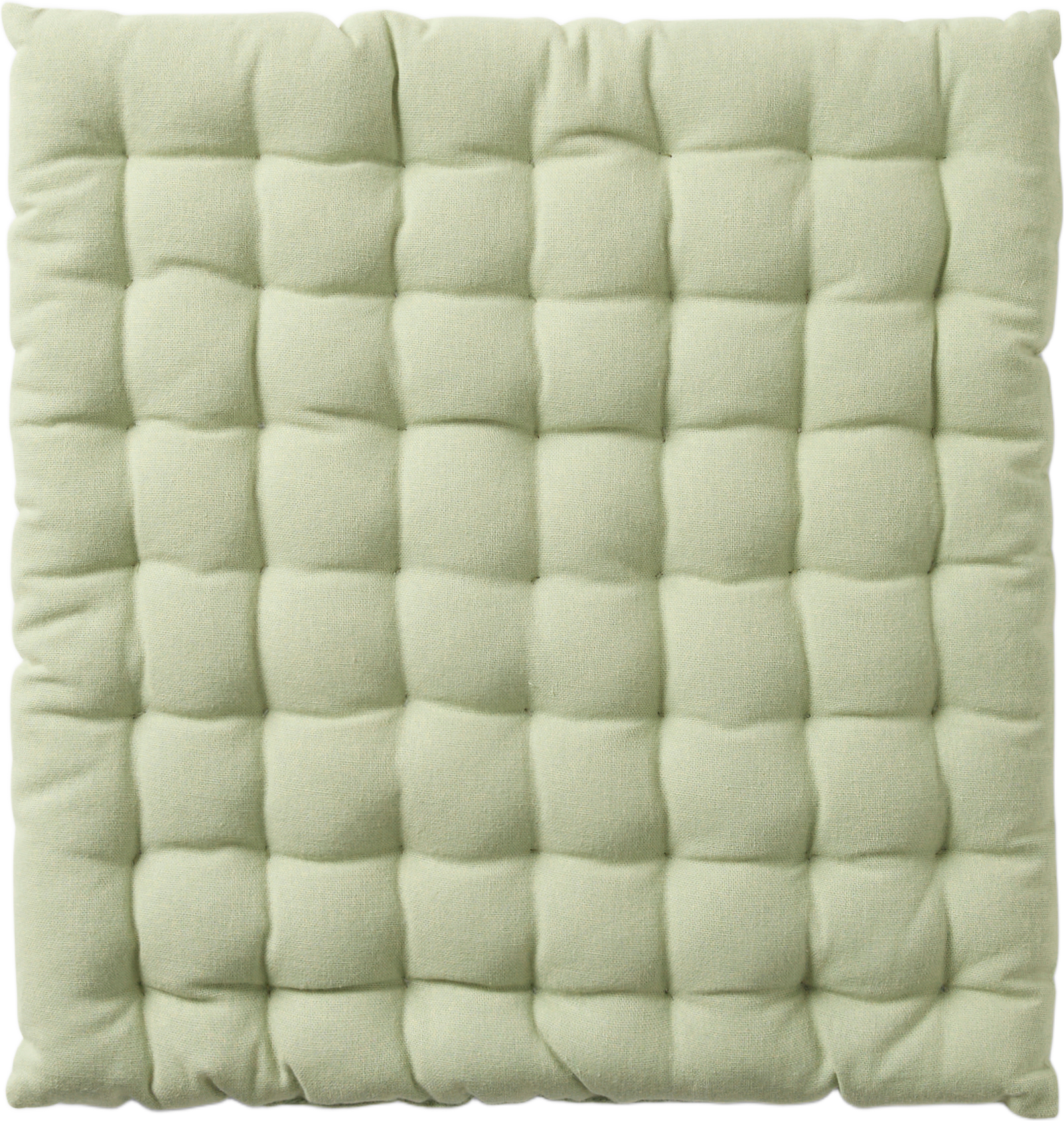 Sittdyna PINCHED 40x40 cm, från Åhléns Home, i färgen Green.