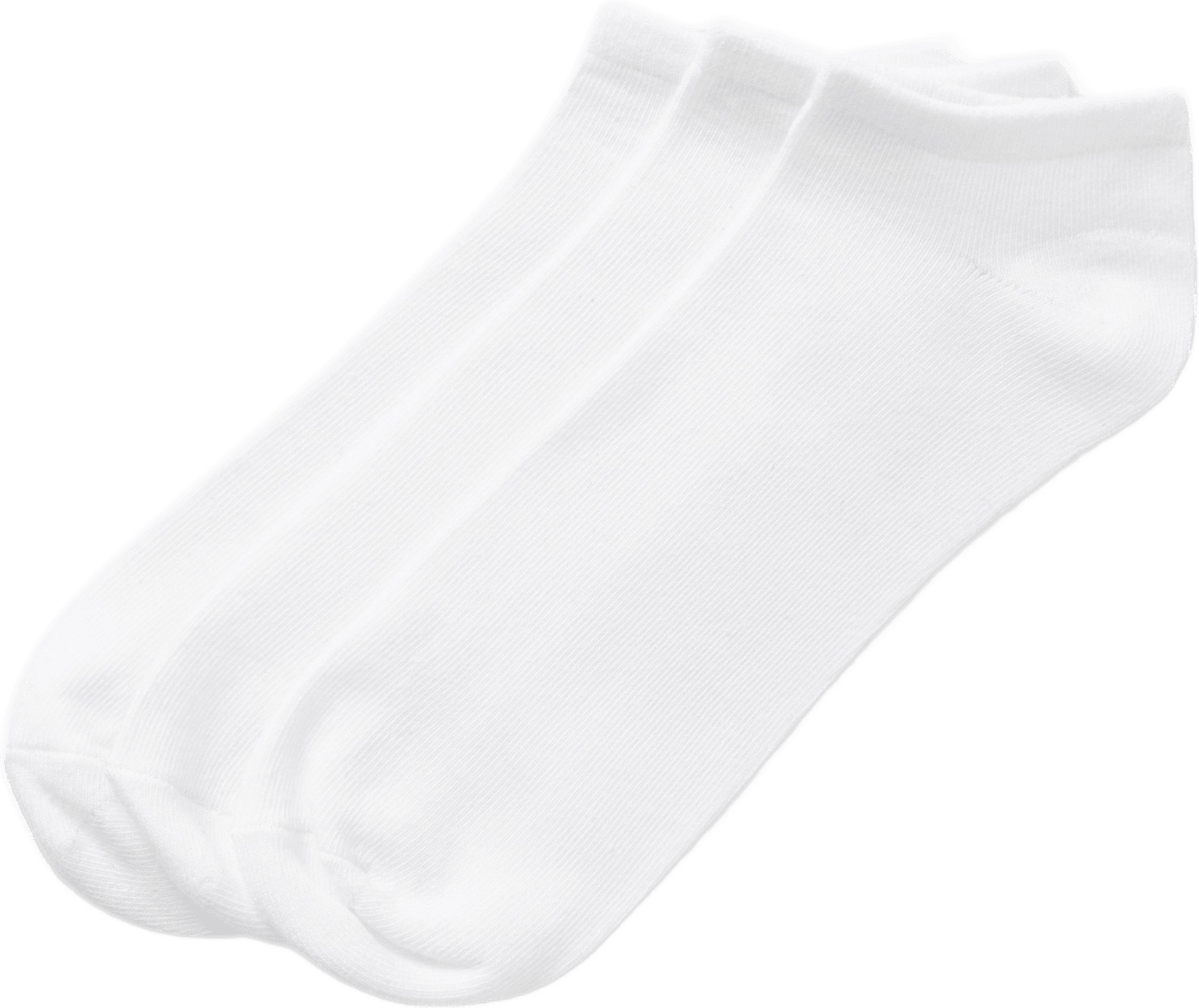 Ankelsockor i bambu, 3-pack, från Å MAN, i färgen White.