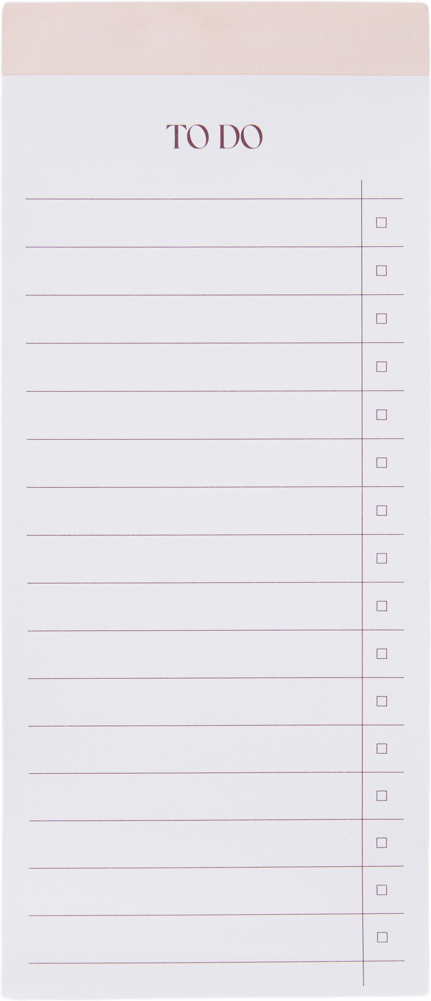 Magnetiskt anteckningsblock KIT, från Åhléns Home, i färgen Light Pink.