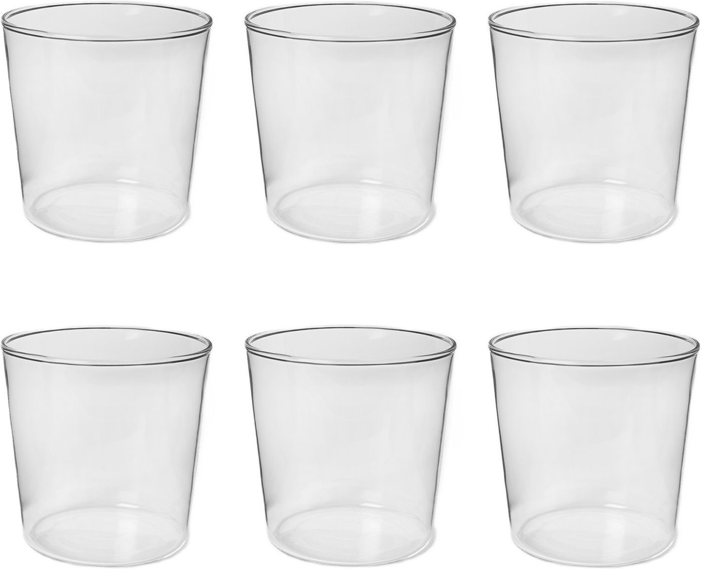 Tumblerglas BISTRO 37 cl, 6-pack, från Åhléns Home, i färgen Clear.