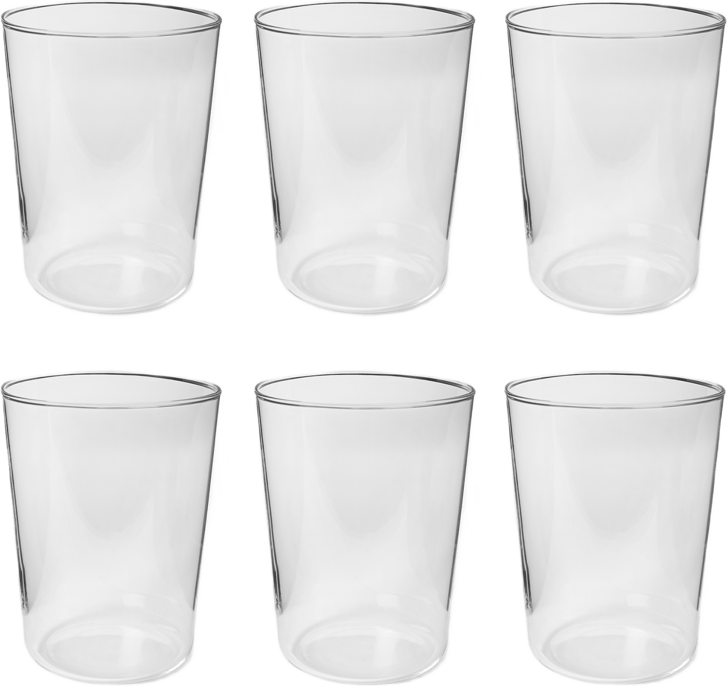 Tumblerglas BISTRO 55 cl, 6-pack, från Åhléns Home, i färgen Clear.