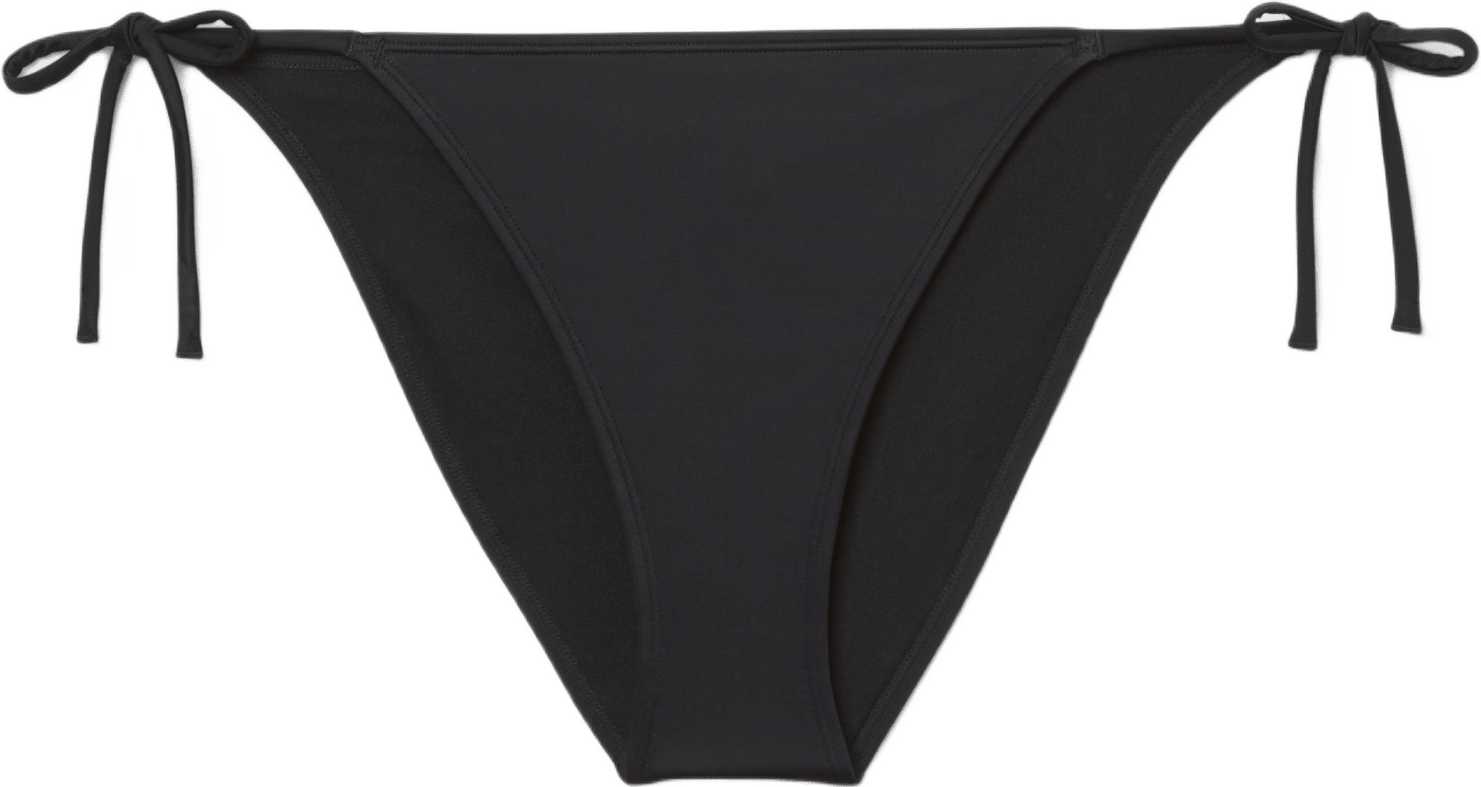 Bikinitrosa med knytband ROSA, från Avelie Lingerie, i färgen Black.