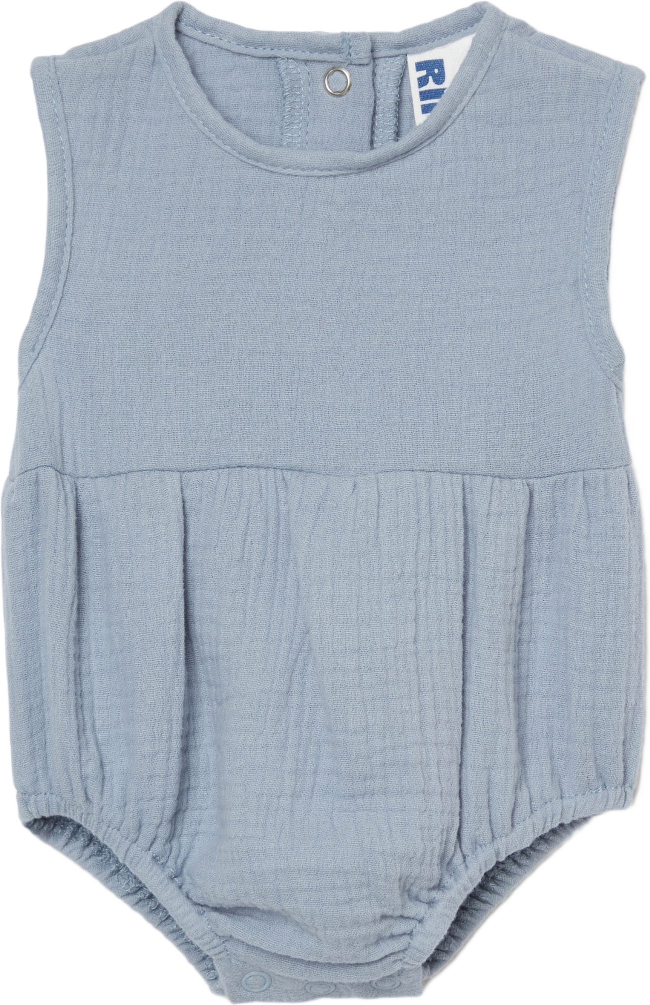 Ärmlös body MIO, från RIKIKI, i färgen Blue.