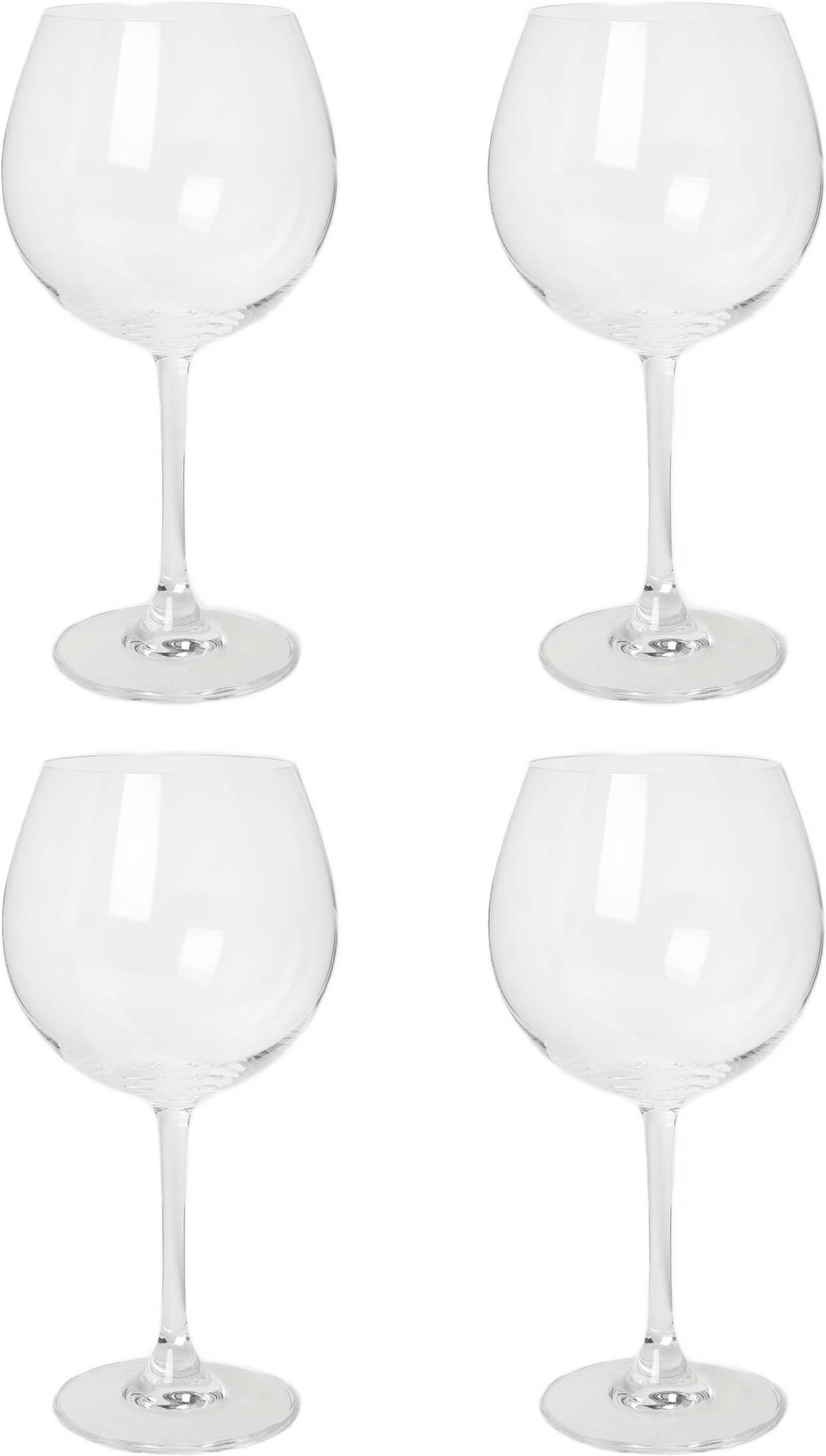 Gin och tonicglas kristall BELLE 68 cl, 4-pack, från Chateau BONLION, i färgen Clear.