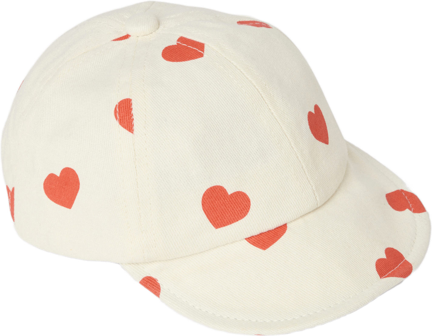 Babykeps CALLE, från RIKIKI, i färgen Hearts.