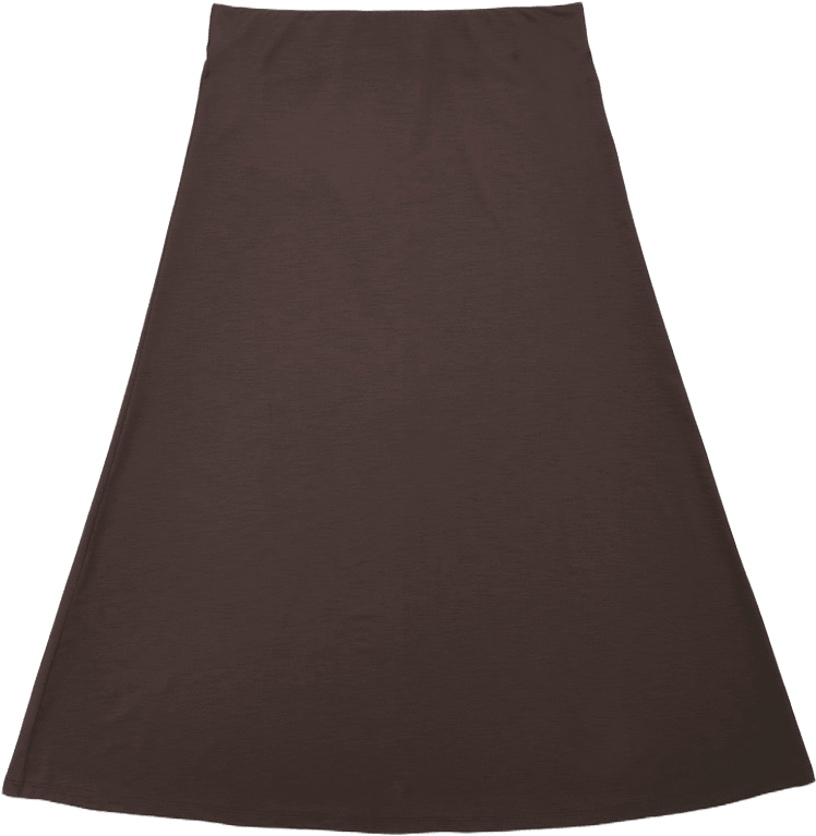 Elastisk kjol AGNES, från Wera, i färgen Dark Brown.