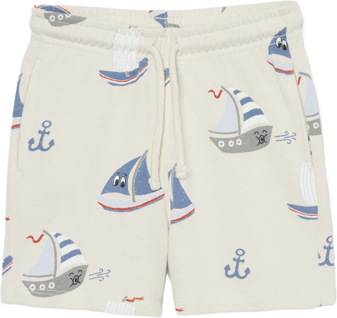 Mjukisshorts LOUIE, från RIKIKI, i färgen Boat Blue.