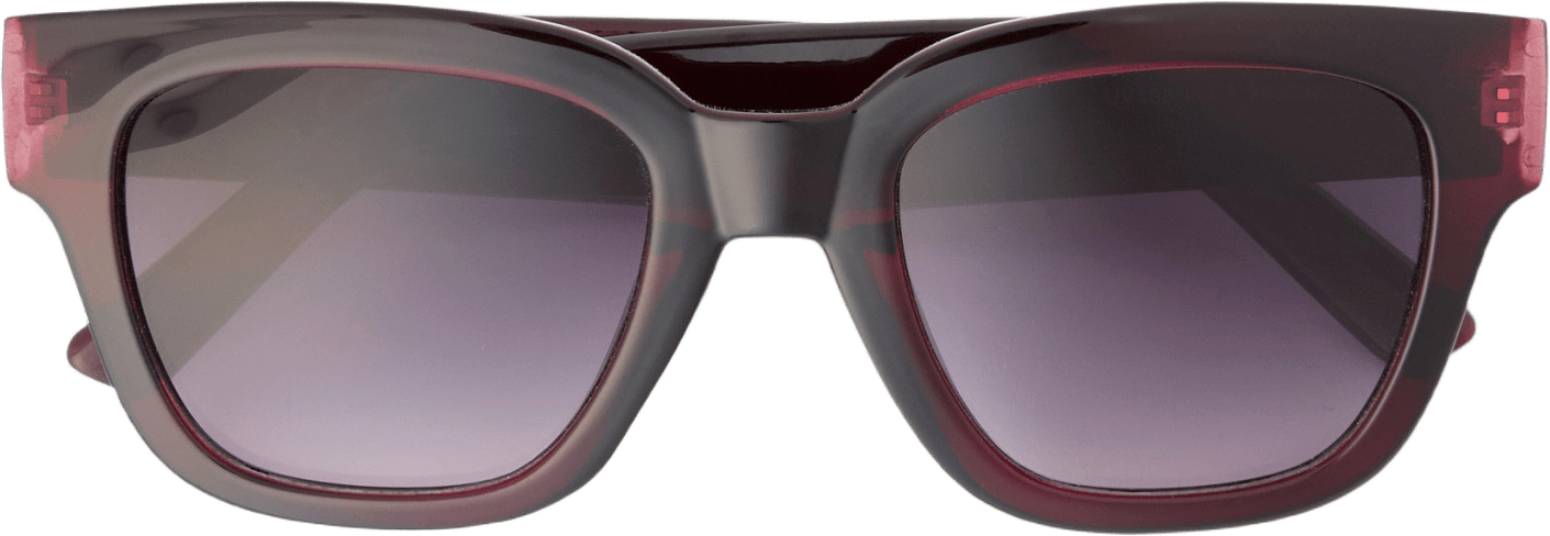 Solglasögon LUNA, från Carin Wester, i färgen Dark Red.