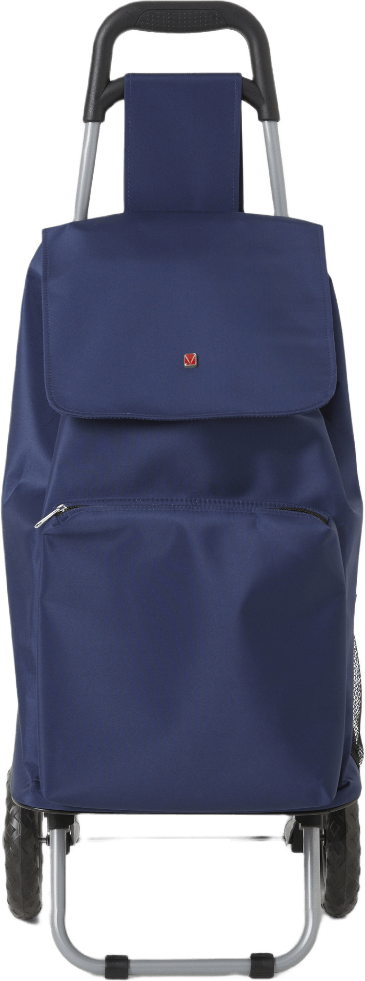 Hopfällbar shoppingvagn med frysfack LYON 45 L, från Monteroc, i färgen Navy.