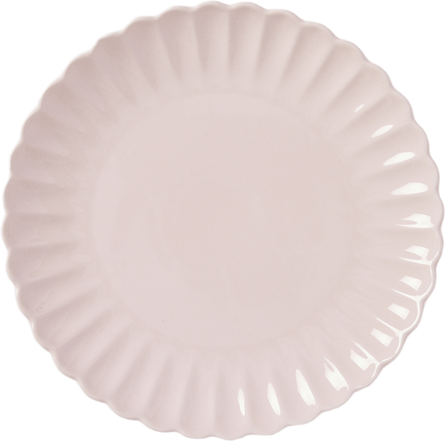 Tallrik SIENA 26 cm, från PORTOLINO LIVING, i färgen Pink.