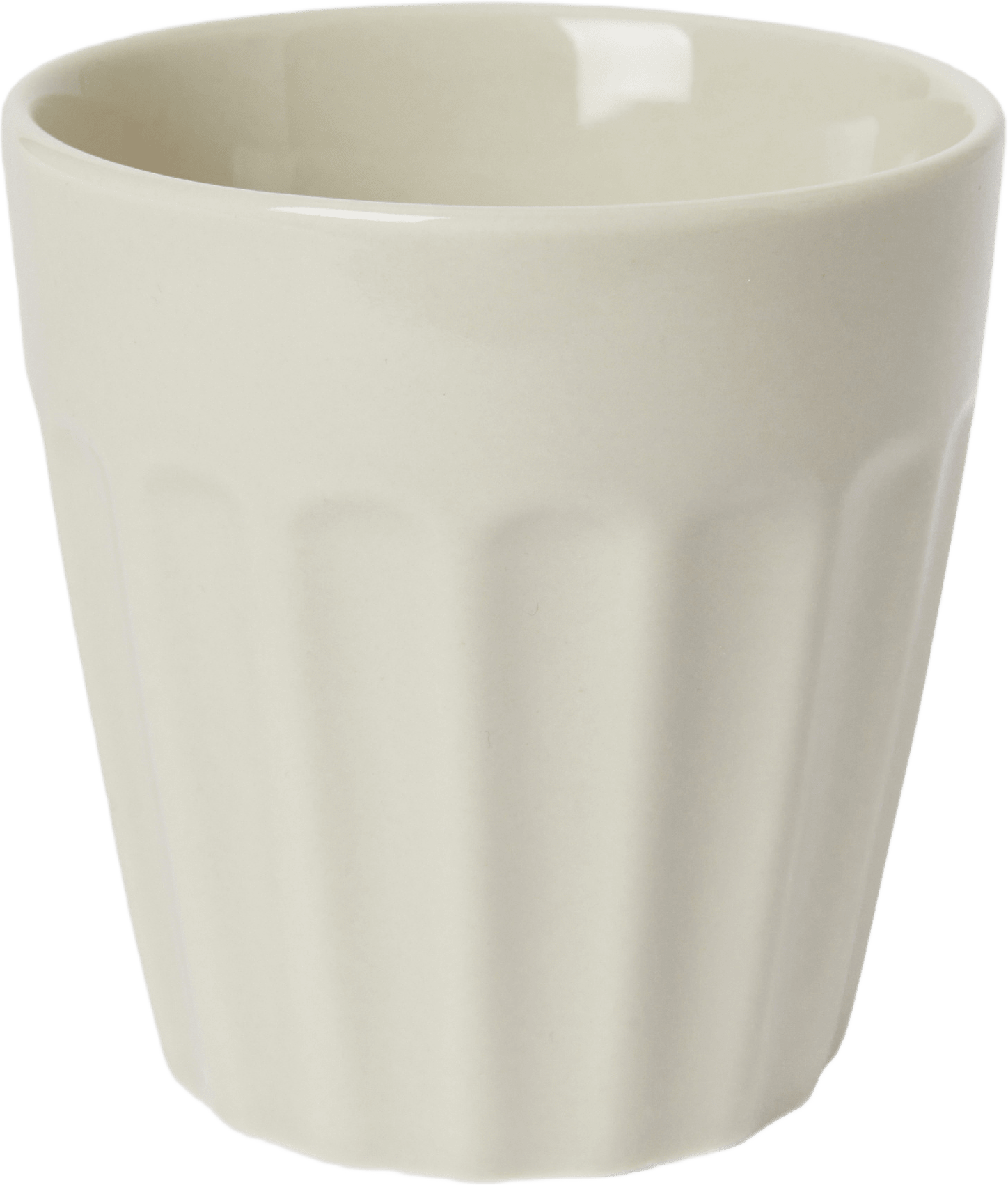 Kopp i stengods, från PORTOLINO LIVING, i färgen Beige.