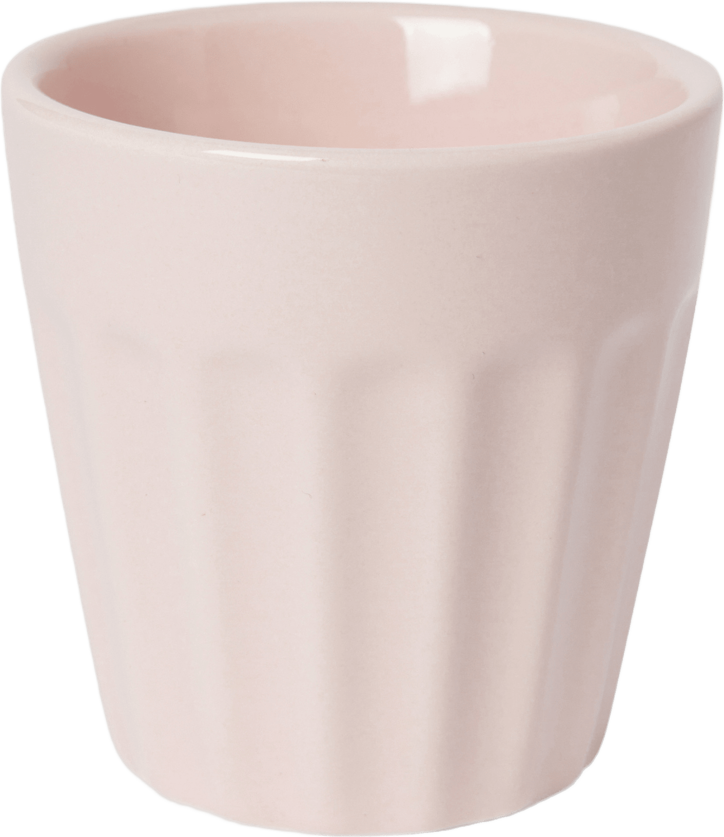 Espressokopp i stengods, från PORTOLINO LIVING, i färgen Pink.