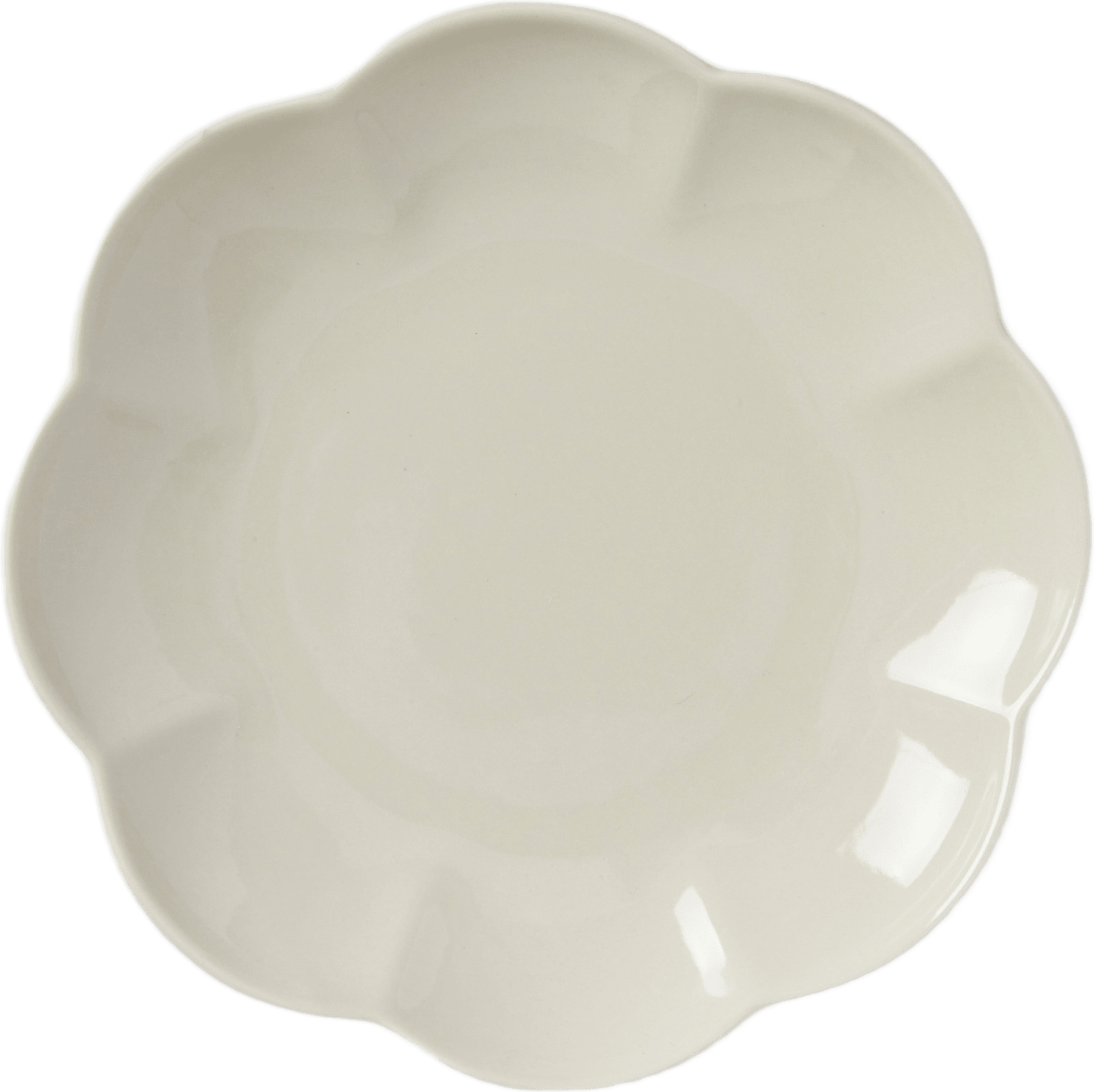 Assiett FLORENCE 21 cm, från PORTOLINO LIVING, i färgen Beige.