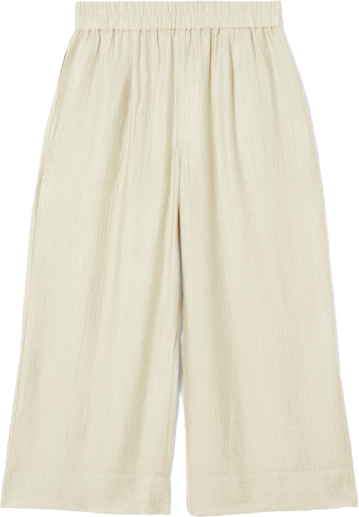 Vida krinklade byxor MARAH, från Carin Wester, i färgen Cream.