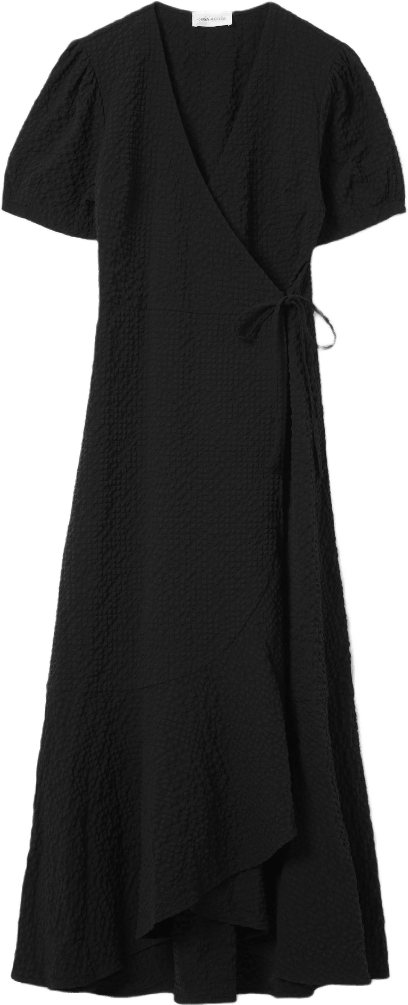 Omlottklänning AUGUSTI, från Carin Wester, i färgen Black.