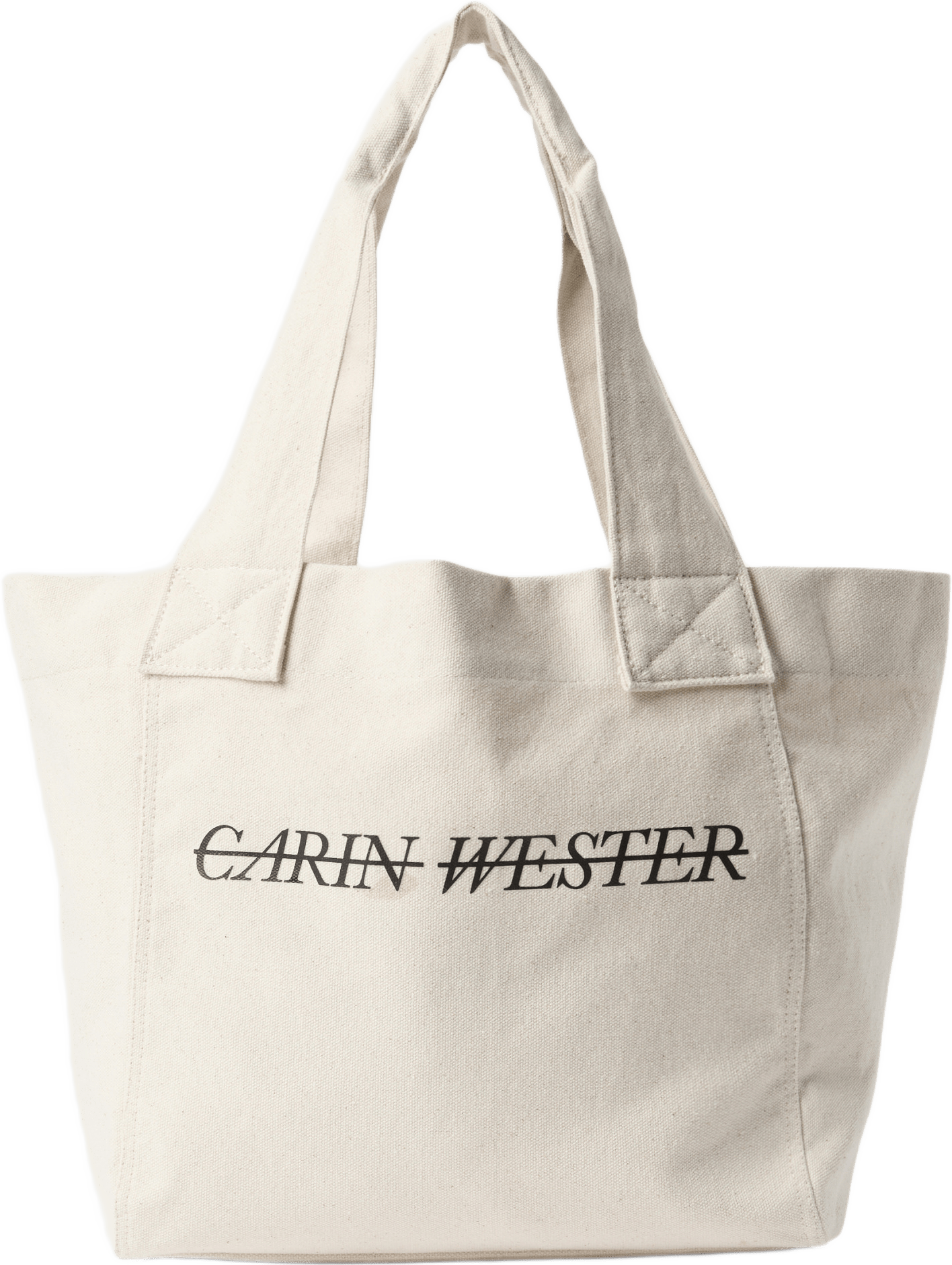 Toteväska i canvas ALICIA, från Carin Wester, i färgen Cream.