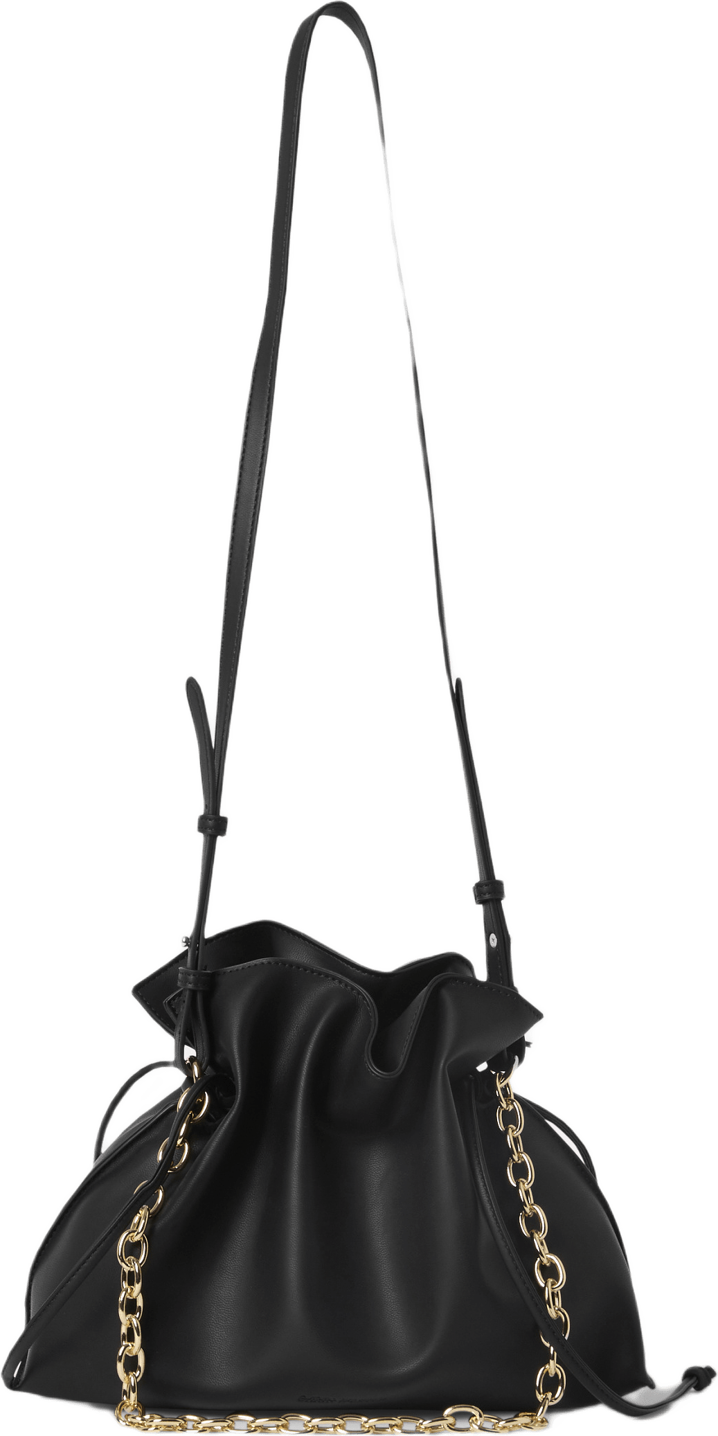 Axelväska med dragsko STELLA, från Carin Wester, i färgen Black.