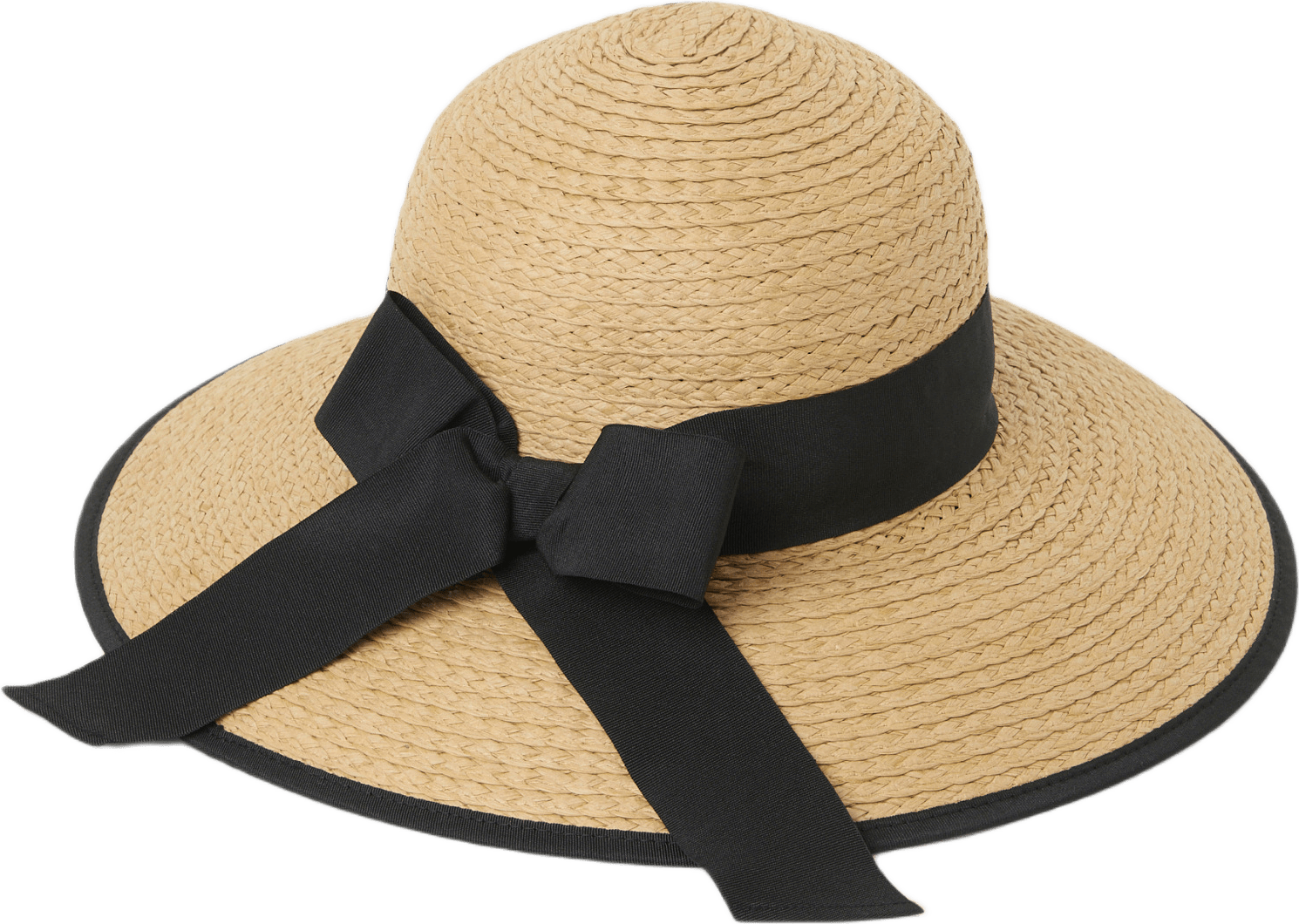 Stråhatt ELAINE, från Wera, i färgen Nature.