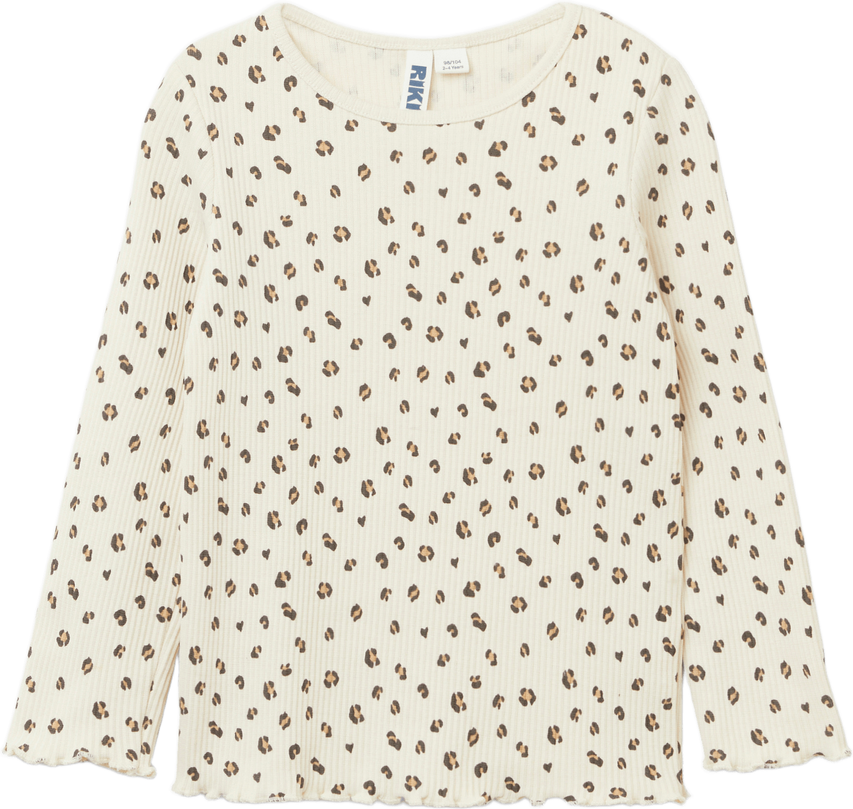 Ribbad tröja EMMY, från RIKIKI, i färgen Leo.