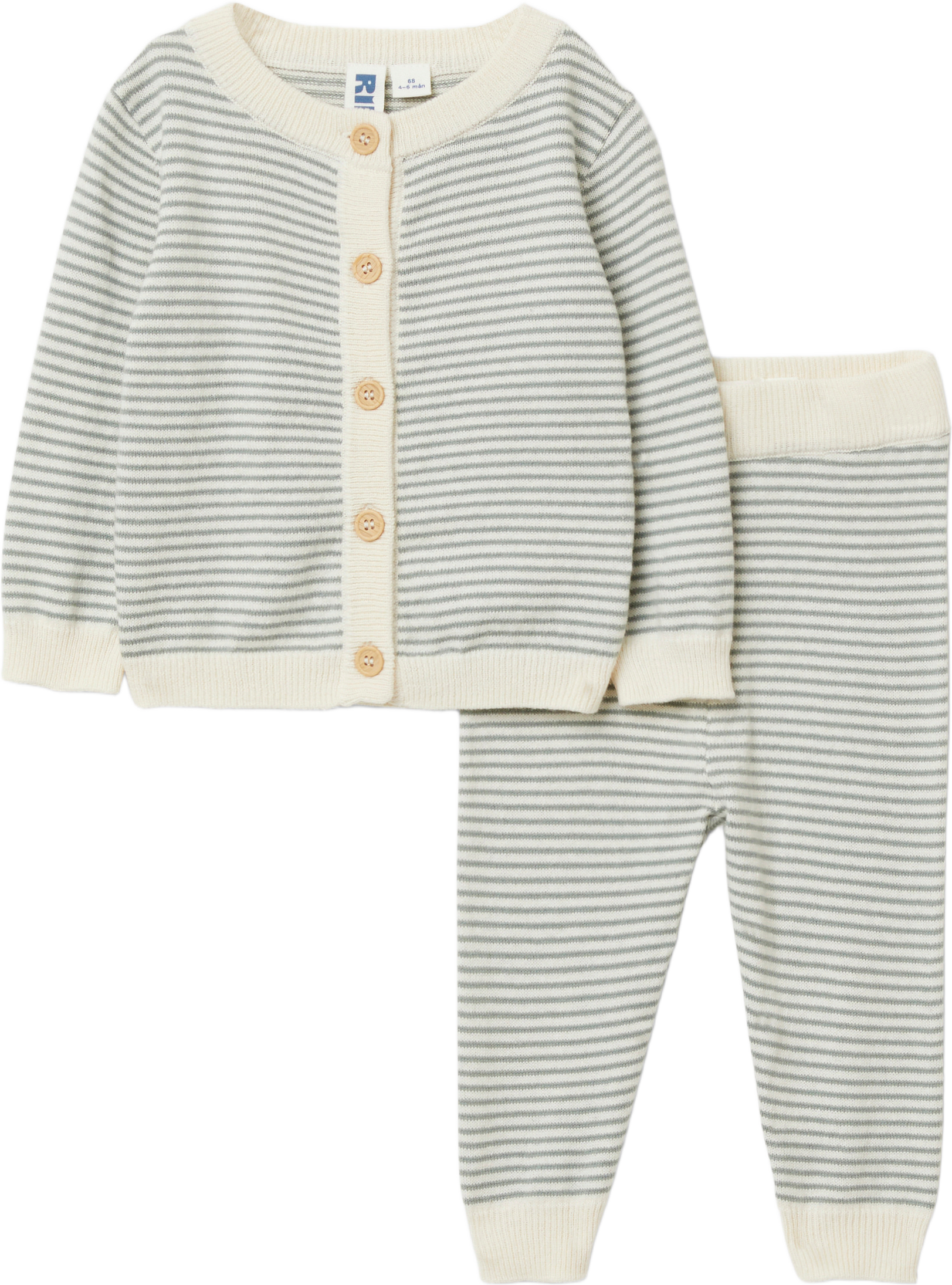 Stickat set VERO