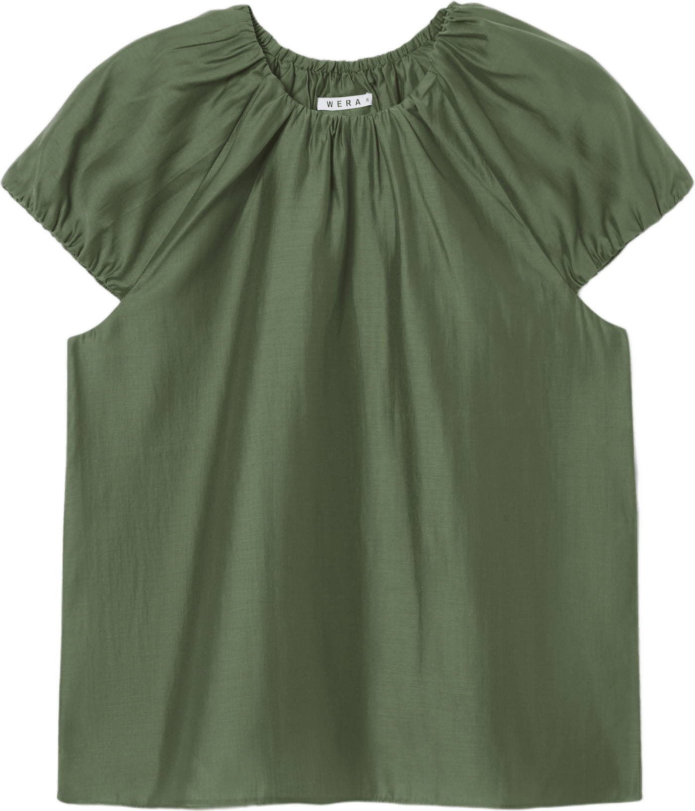 Blus LOVISA, från Wera, i färgen Green.