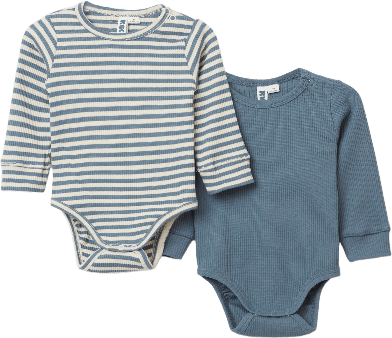 Body RIRI, 2-pack, från RIKIKI, i färgen Blue Strip.