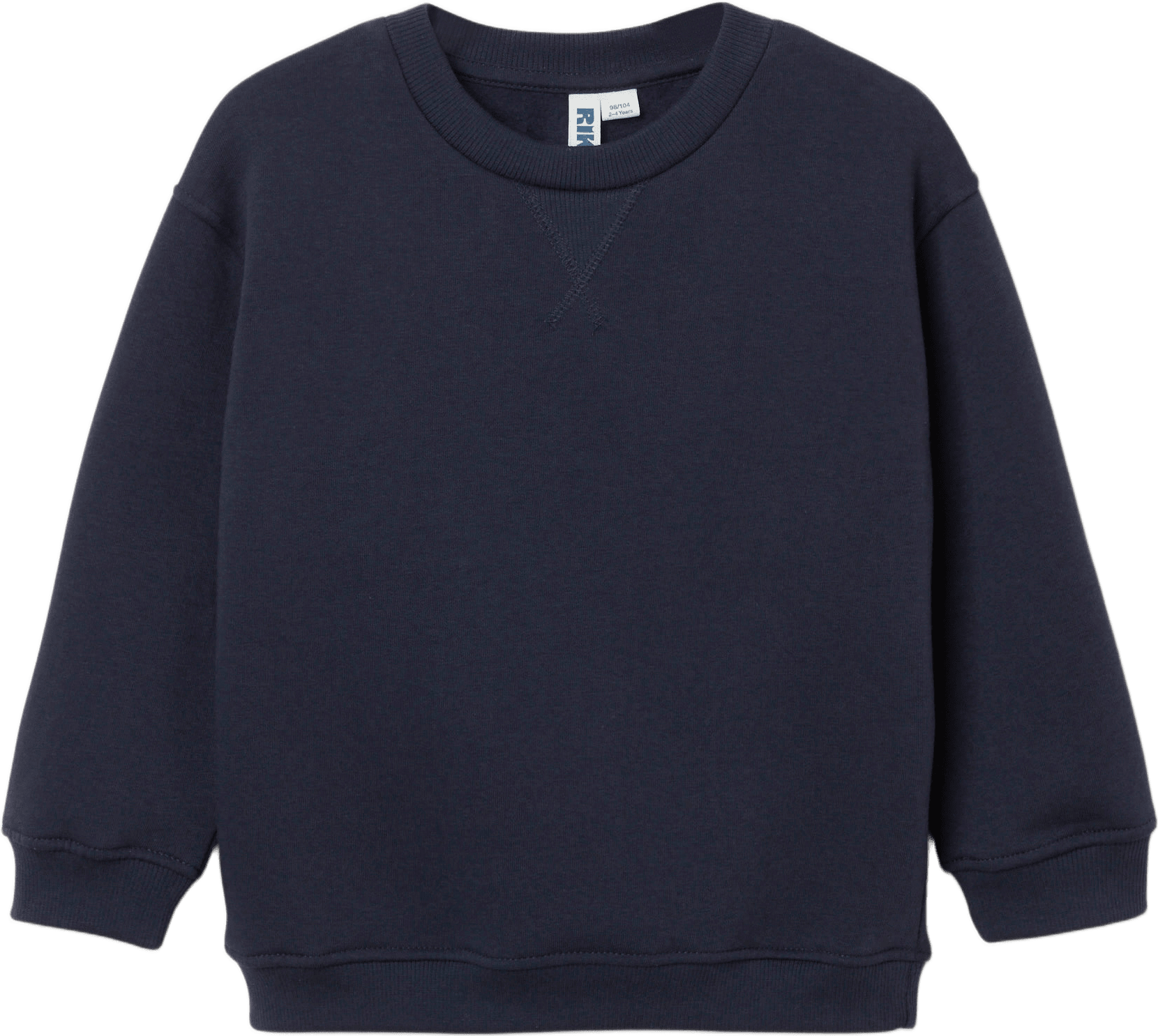 Collegetröja MILES, från RIKIKI, i färgen Navy.