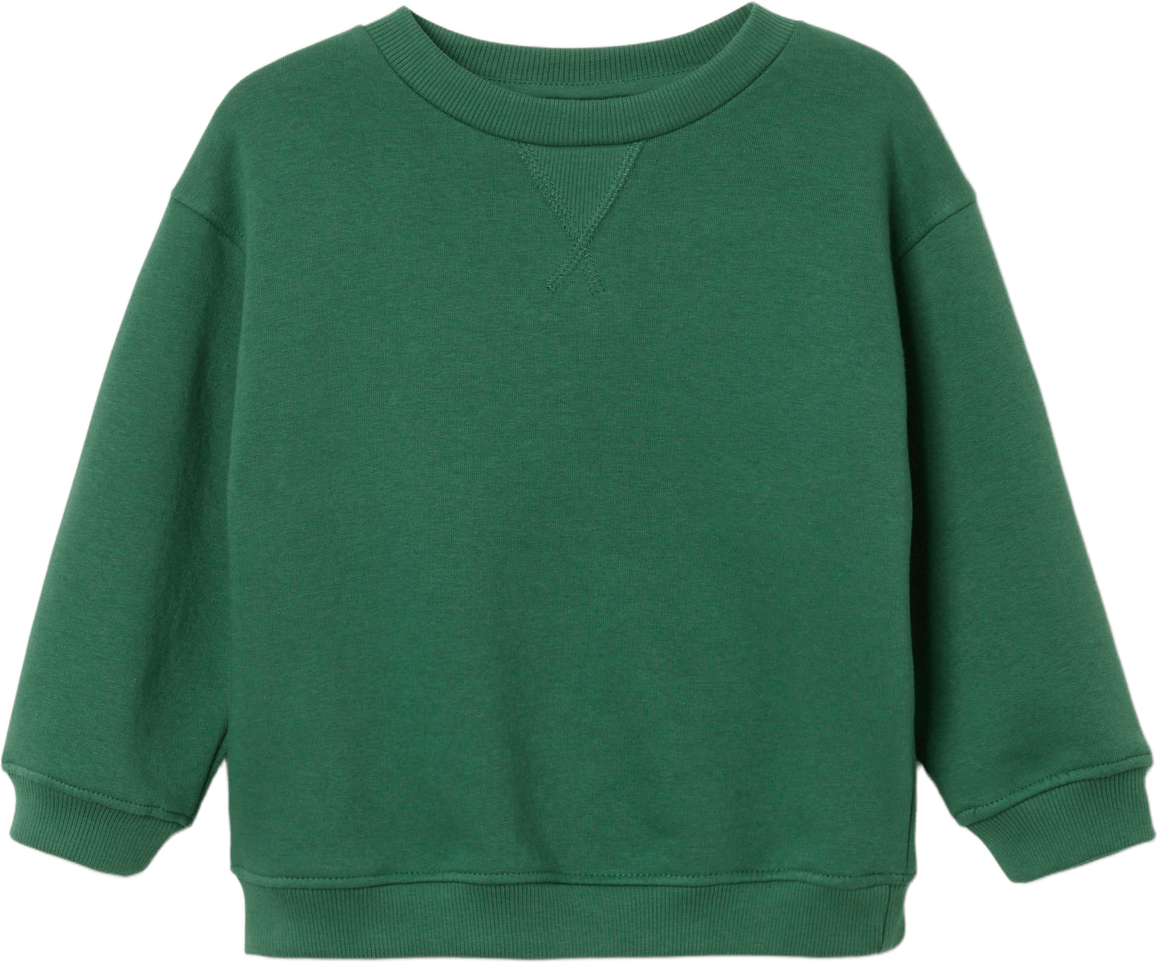 Collegetröja MILES, från RIKIKI, i färgen Green.