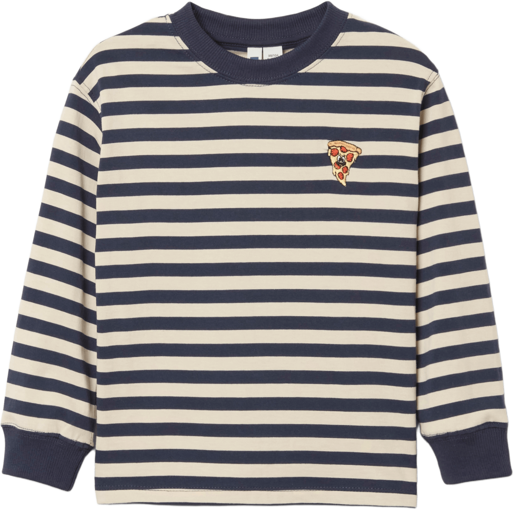 Randig tröja NADA, från RIKIKI, i färgen Navy Stripe.