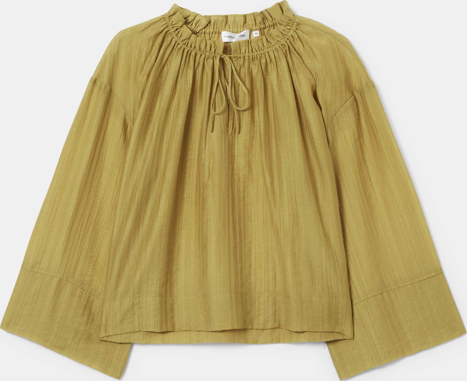 Blus med snörning ALY