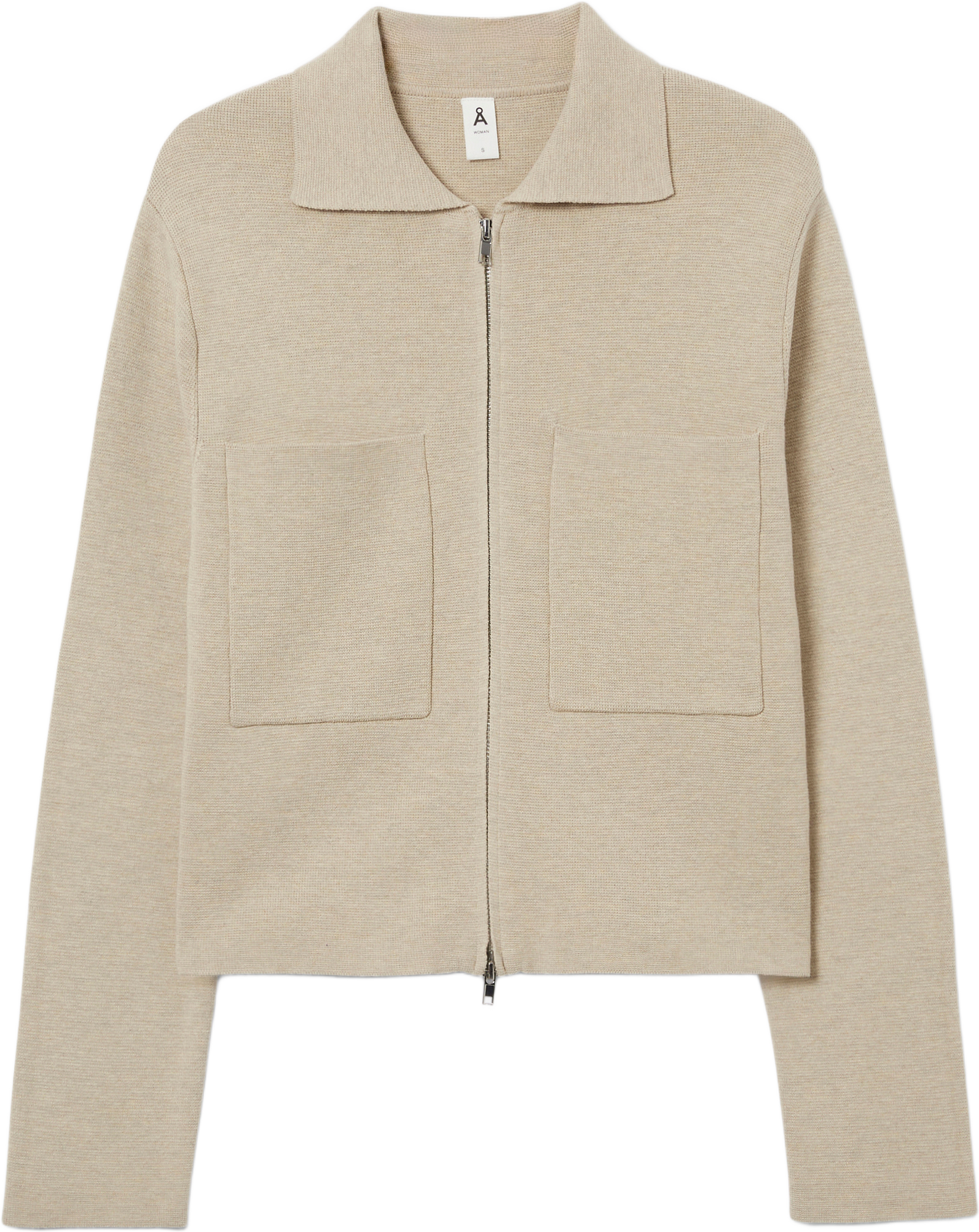 Cardigan med dragkedja CROSS