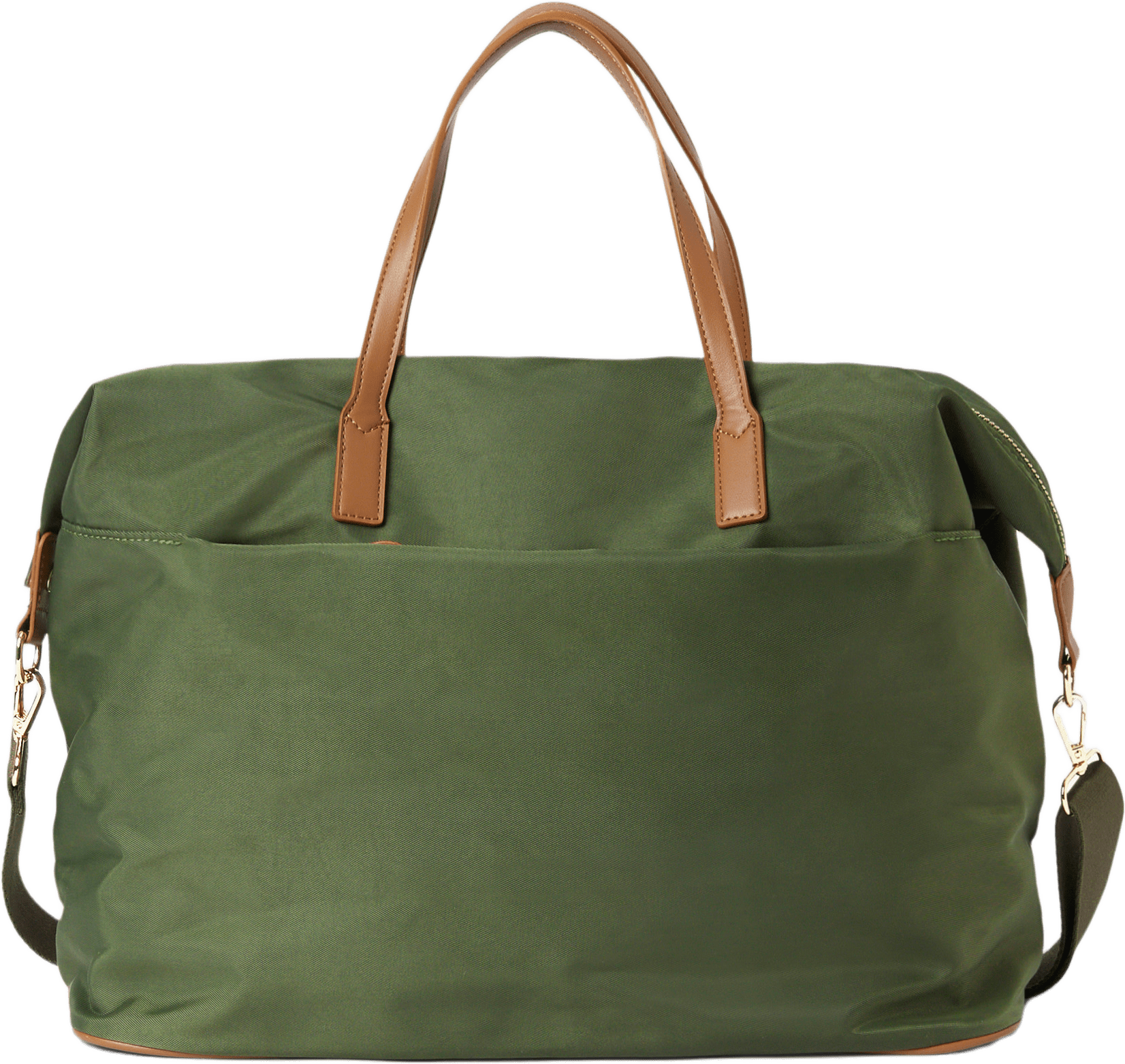 Weekendväska med datorfack LARA, från Å WOMAN, i färgen Khaki.