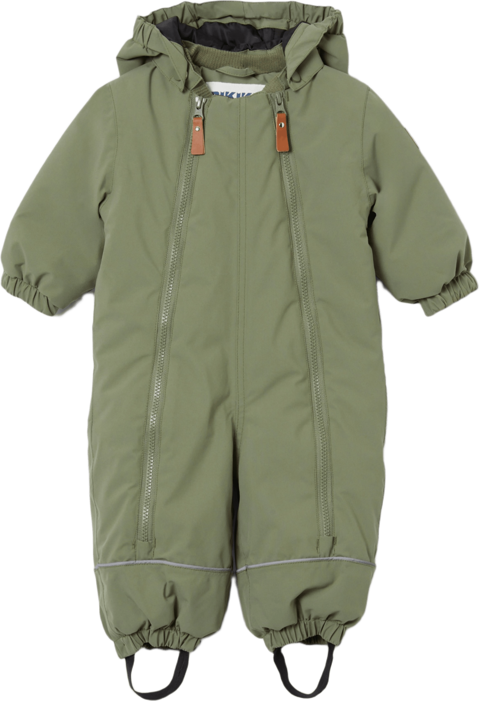 Overall med huva MILO, från RIKIKI, i färgen Green 1.