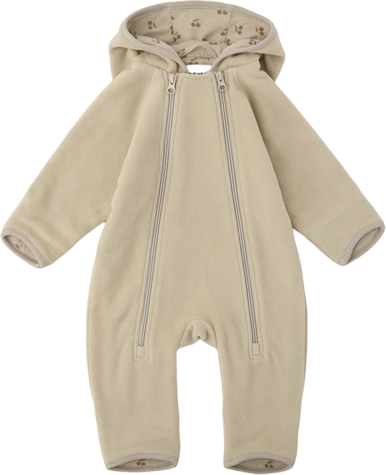 Fleeceoverall SIGGY, från RIKIKI, i färgen Beige 2.