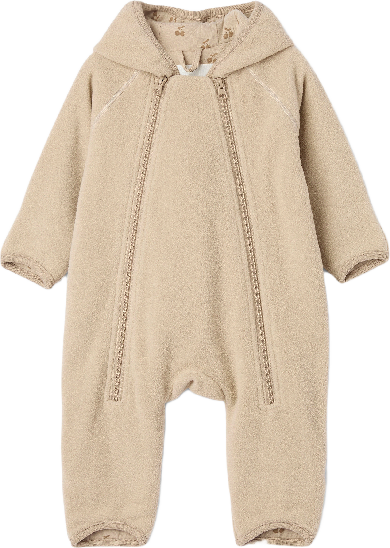 Fleeceoverall SIGGY, från RIKIKI, i färgen Beige 2.