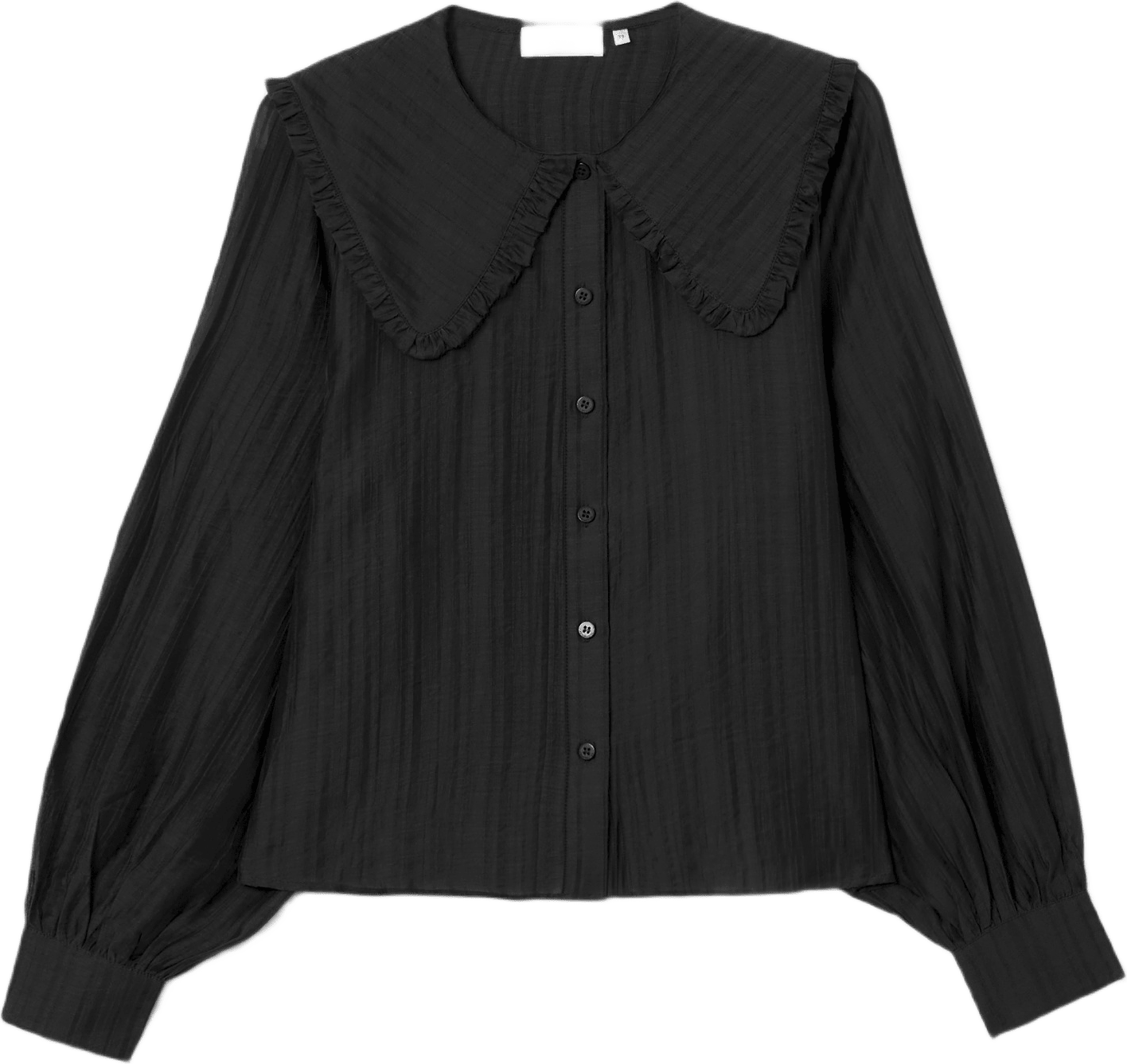 Blus med volangkrage ANELLA