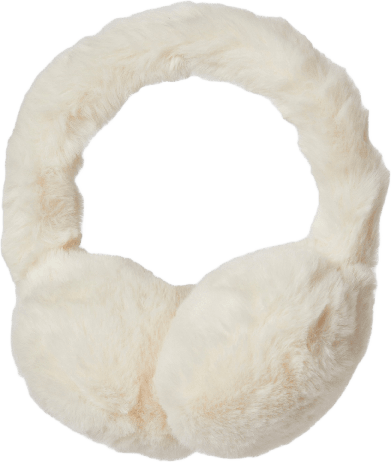 Lurviga öronmuffar PAM, från RIKIKI, i färgen Offwhite.