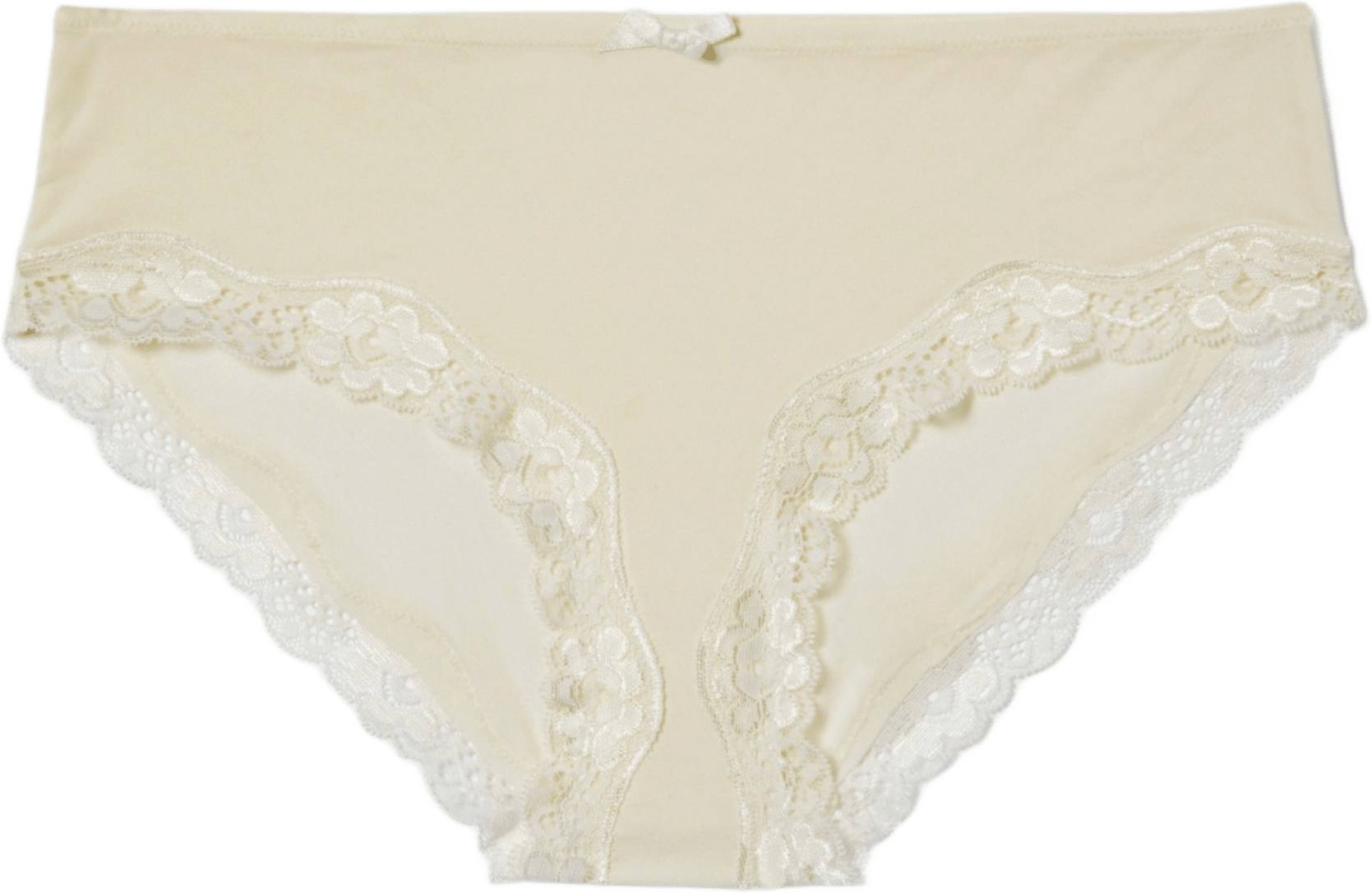 Hipstertrosa med spets BAILEY, från Å WOMAN, i färgen Offwhite.