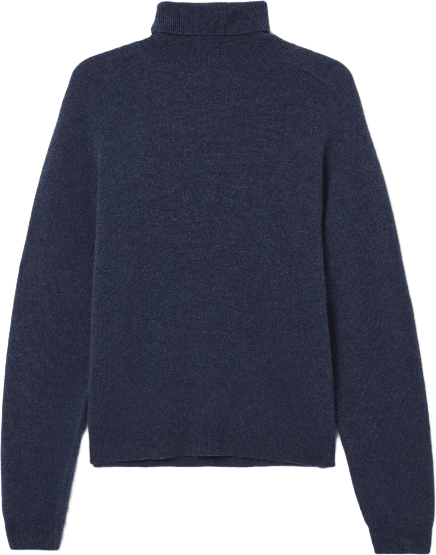 Polotröja i ull ETNA, från Carin Wester, i färgen Navy Melange.
