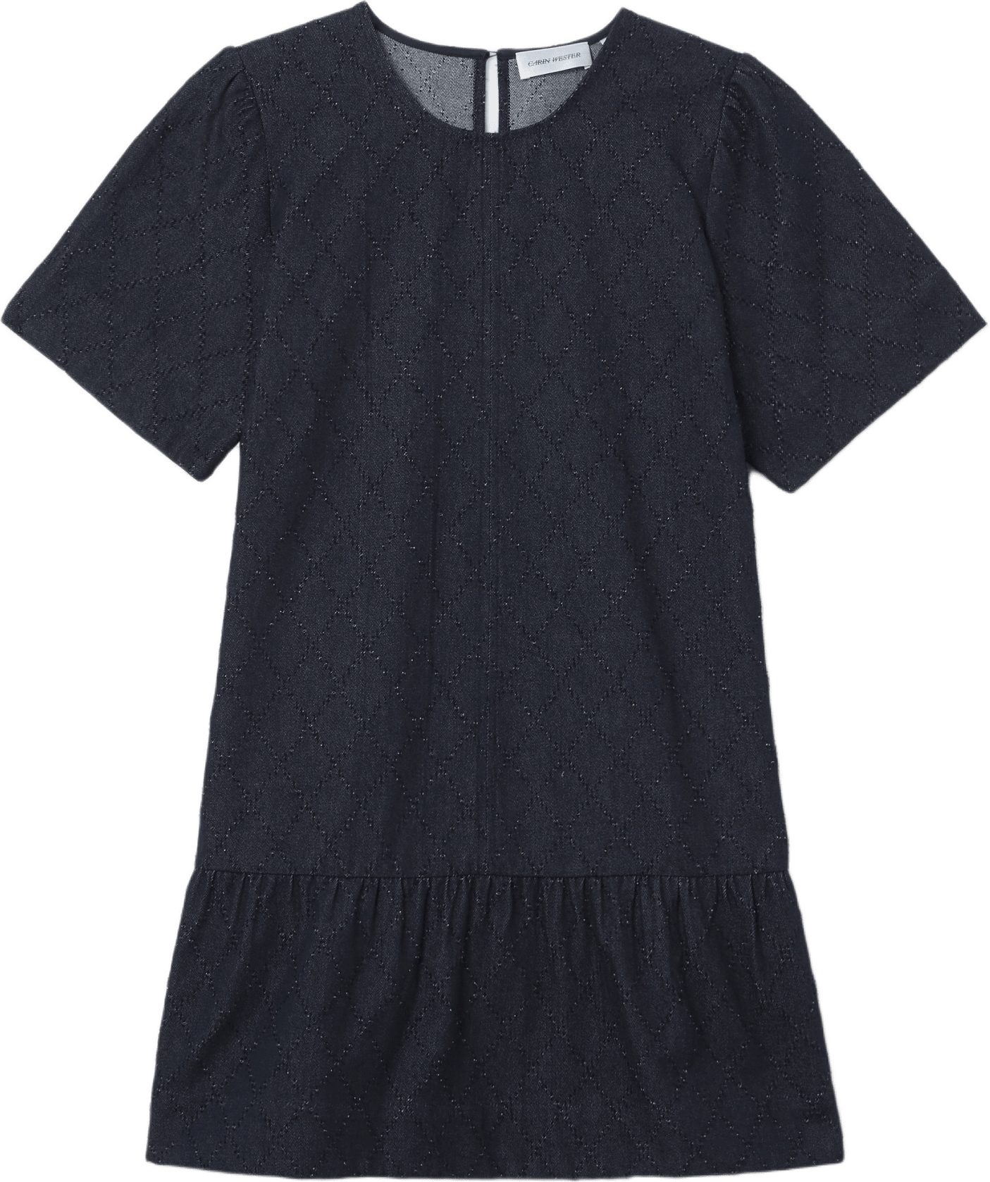 Denimklänning LI, från Carin Wester, i färgen Dark Blue Denim.