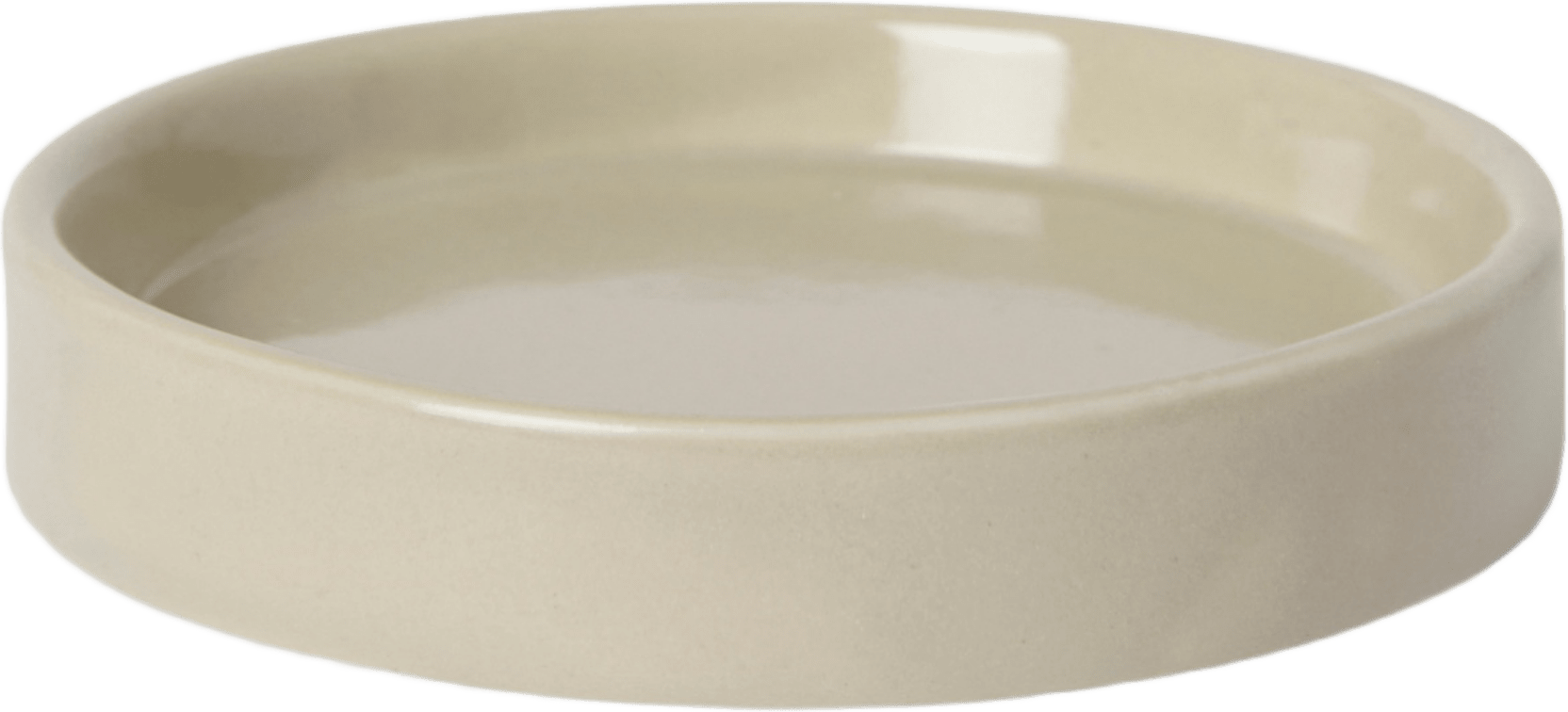 Fat för blockljus VEGA, från Åhléns Home, i färgen Beige.