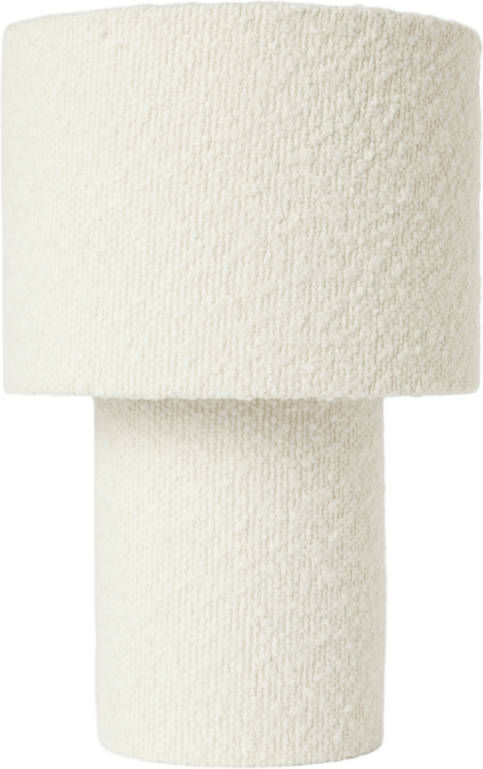 Bordslampa HANNE bouclé, från Åhléns Home, i färgen Beige.