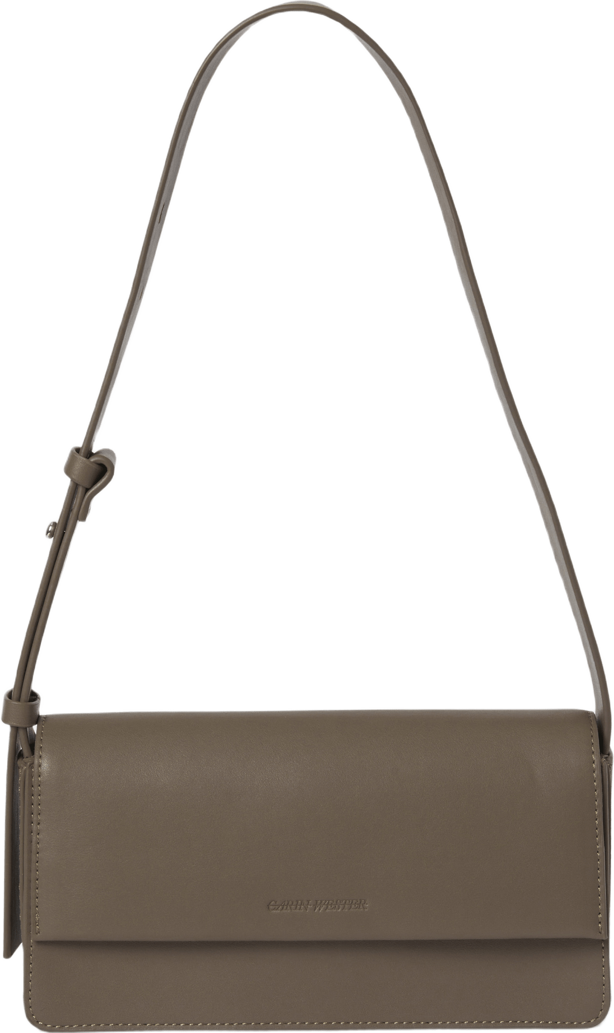 Axelremsväska TONE, från Carin Wester, i färgen Taupe.