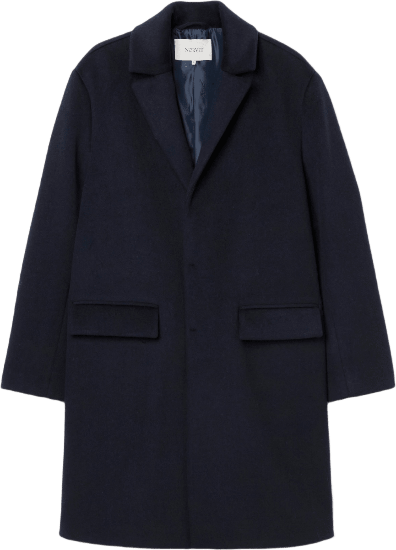 Rock i ullmix OMAR, från NORVIE, i färgen Navy.