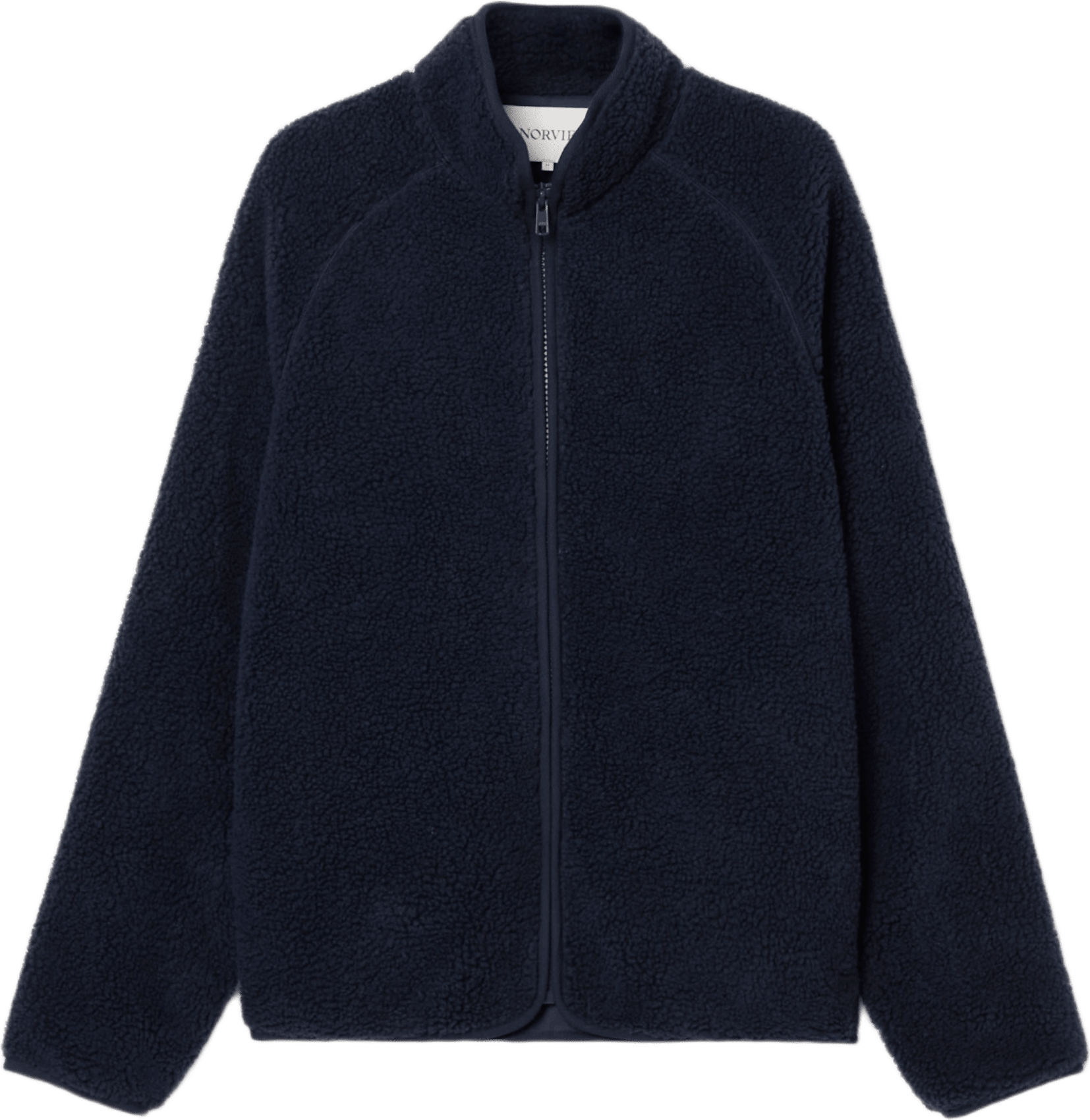 Fleecejacka HUDSON, från NORVIE, i färgen Navy.