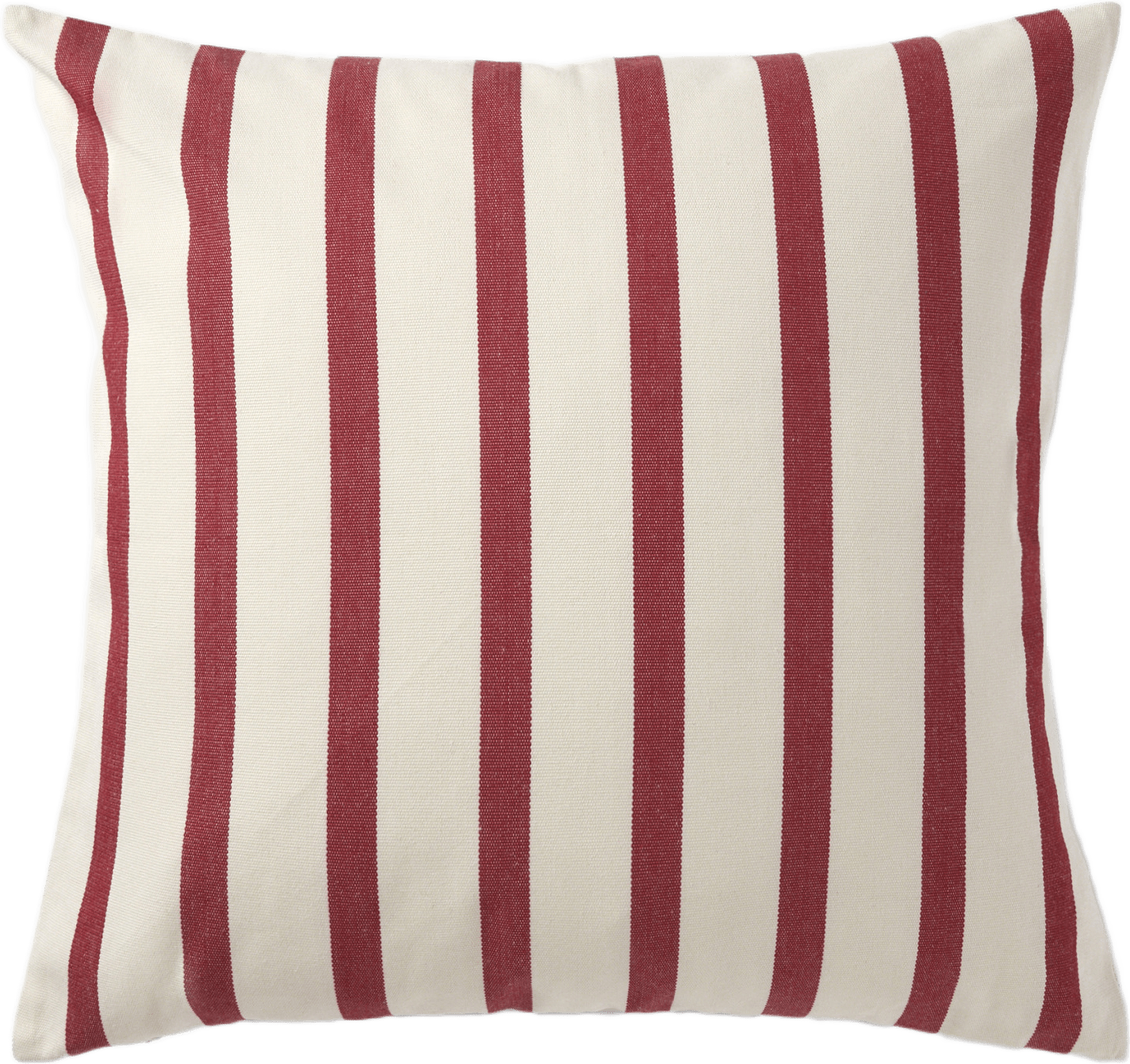 Kuddfodral HELLE 50x50 cm, från Åhléns Home, i färgen Off White/Red.