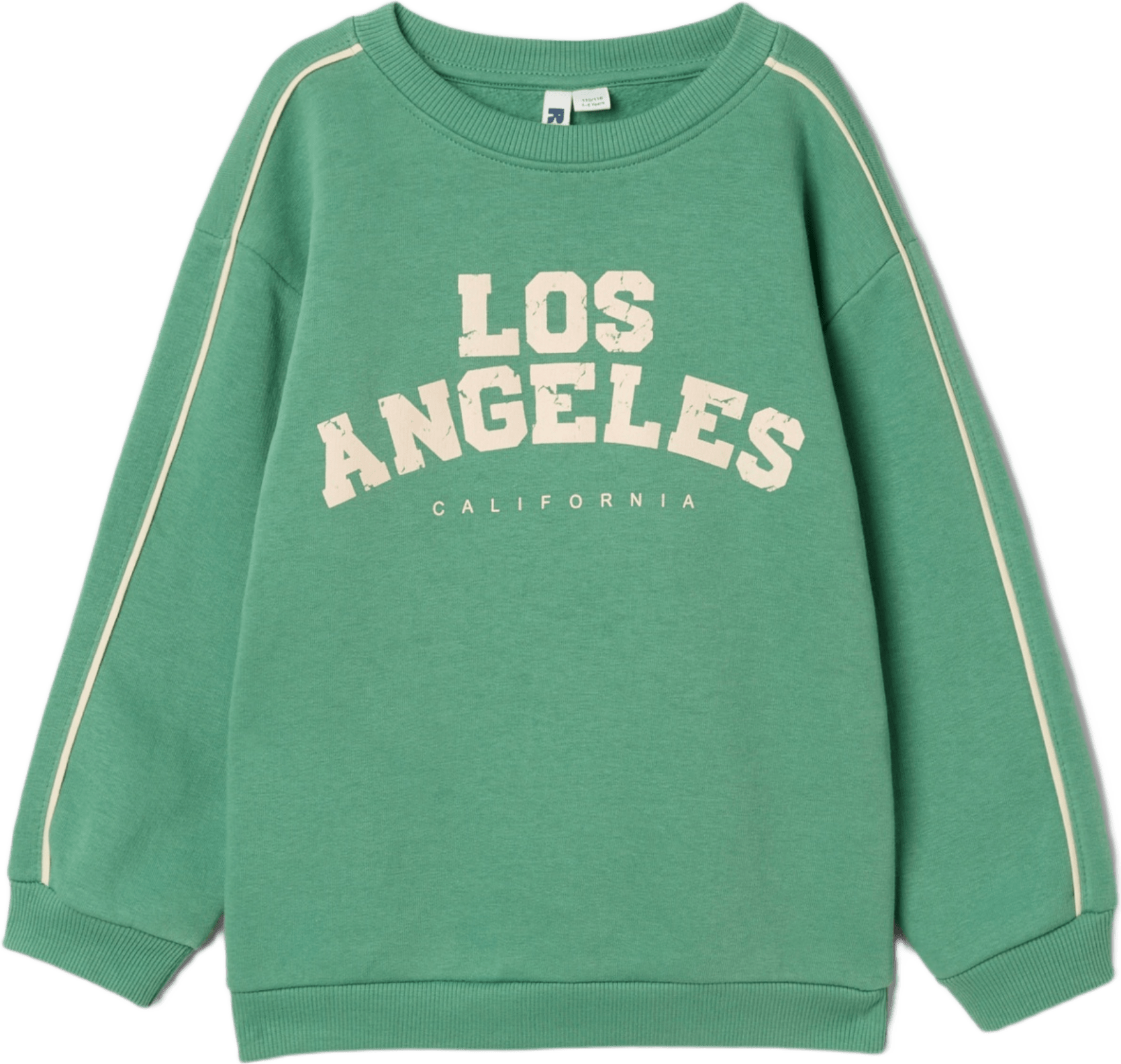 Collegetröja ERIC, från RIKIKI, i färgen Frosty Spruce.