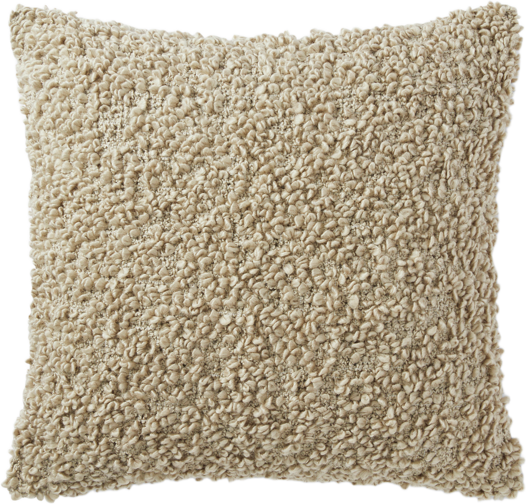 Kuddfodral i ullmix EBBA 50x50 cm, från Åhléns Home, i färgen Mole.